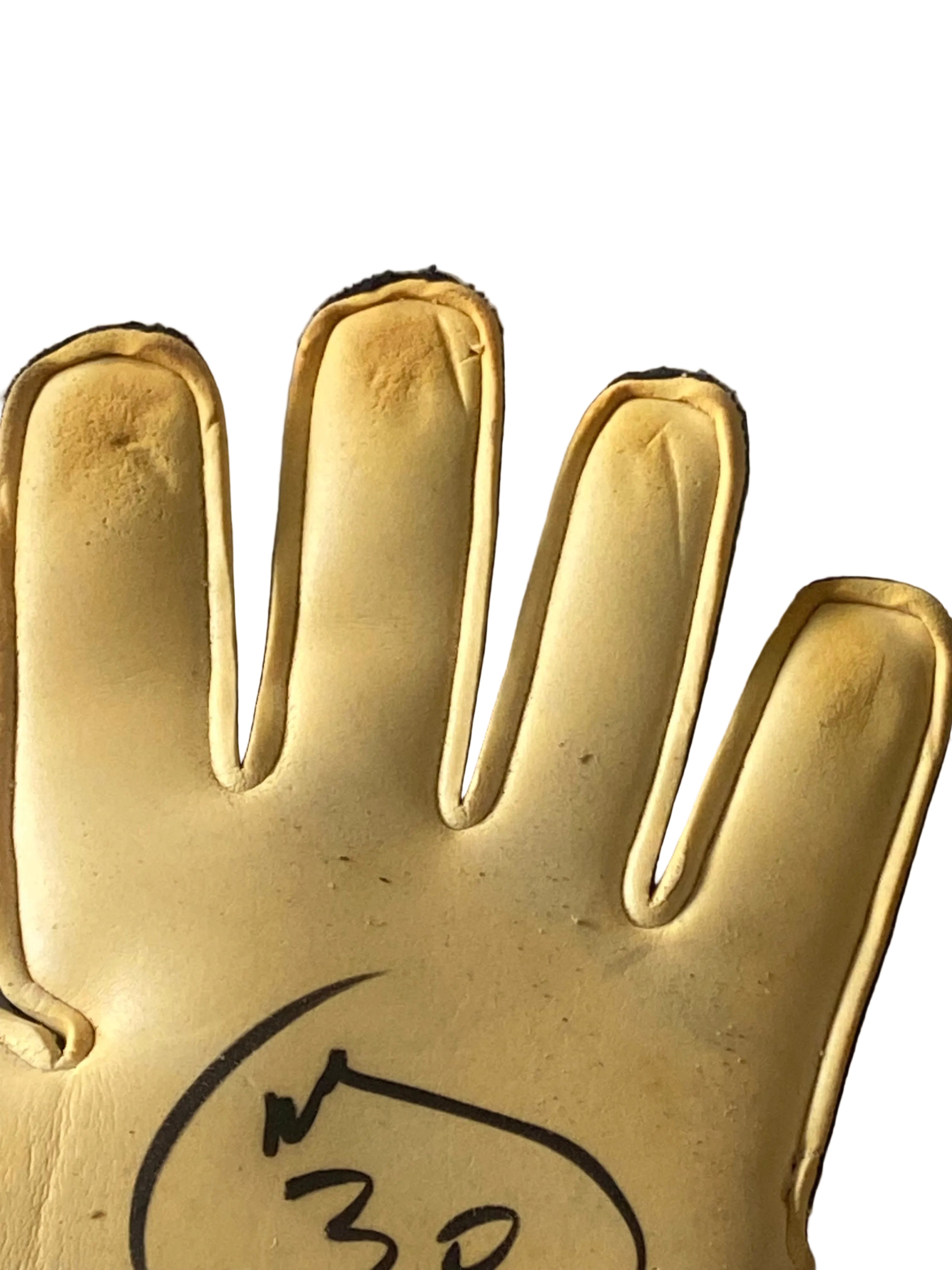 Paire de gants UHLSPORT de gardien de but (portés Jessy MOULIN) AS SAINT-ETIENNE