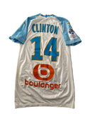 Maillot de foot PUMA de l’OM MARSEILLE (porté N.14 CLINTON NJIE) saison 2018-19