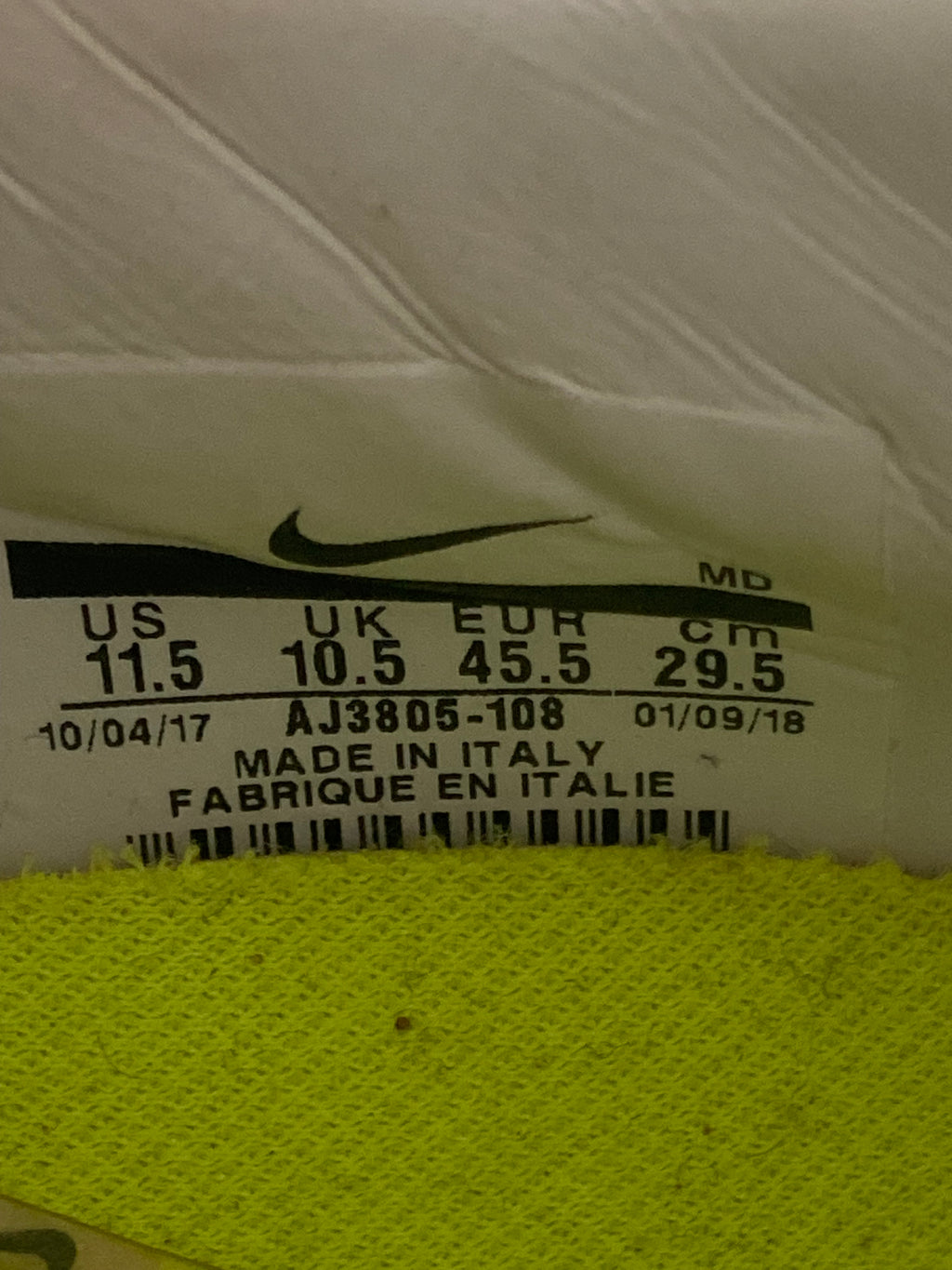Paire de chaussures à crampons NIKE HYPERVENOM PHANTOM III (portées Alban LAFONT) TOULOUSE FC