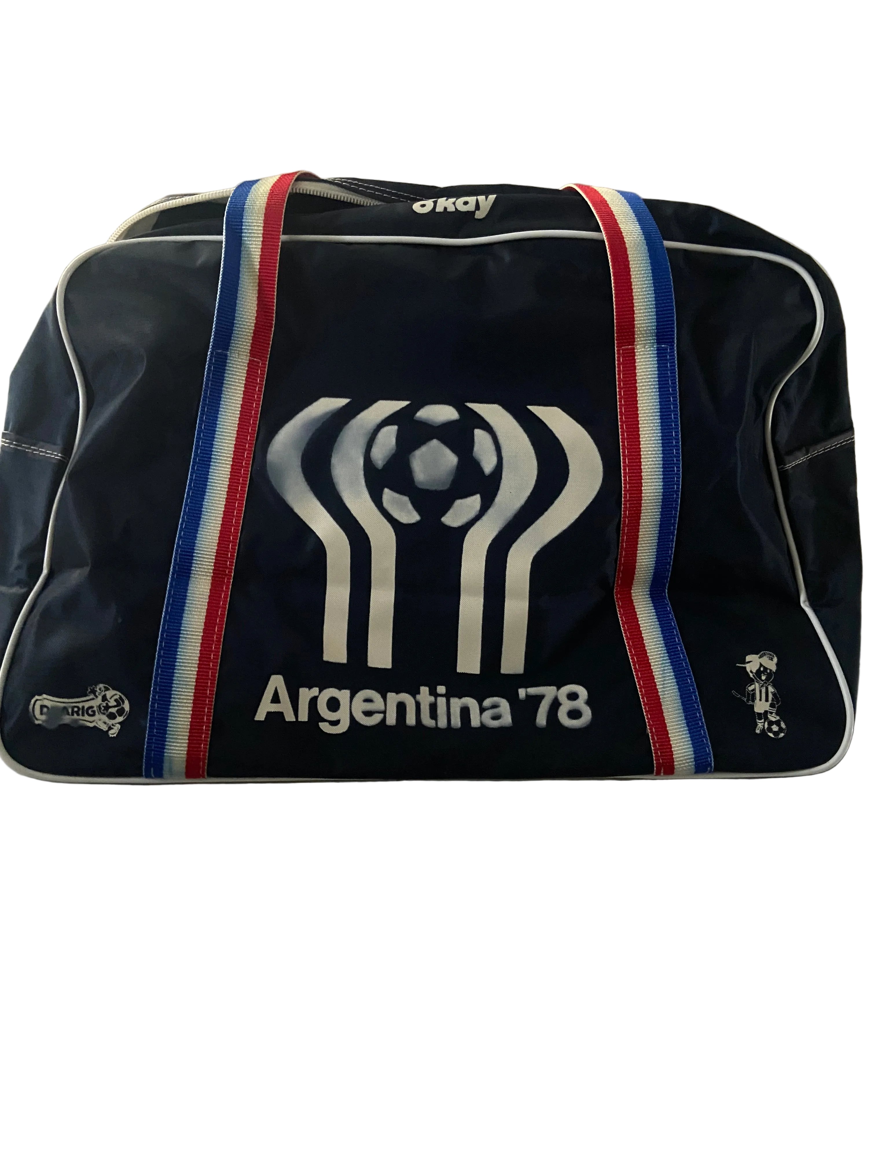 Sac de Sport DUARIG - Vintage - COUPE du MONDE ARGENTINE 78 - COLLECTOR