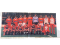 Echarpe de foot du KSV Waregem - Années 80 - Imprimé Équipe "FIAT" & Volkswagen