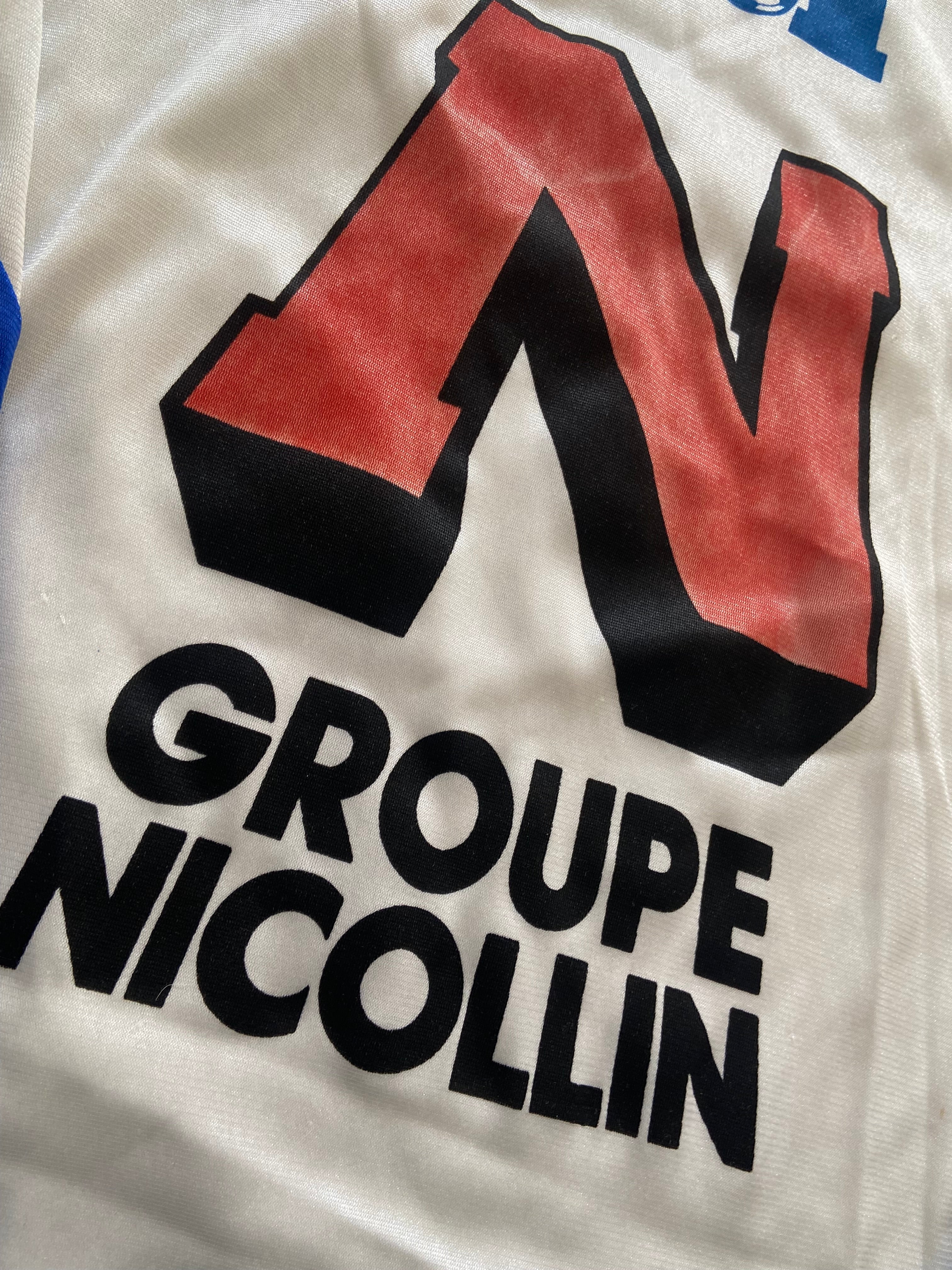 Maillot de foot ADIDAS de l’équipe de MONTPELLIER MHSC (stock pro) saison 1993-94 (extérieur)
