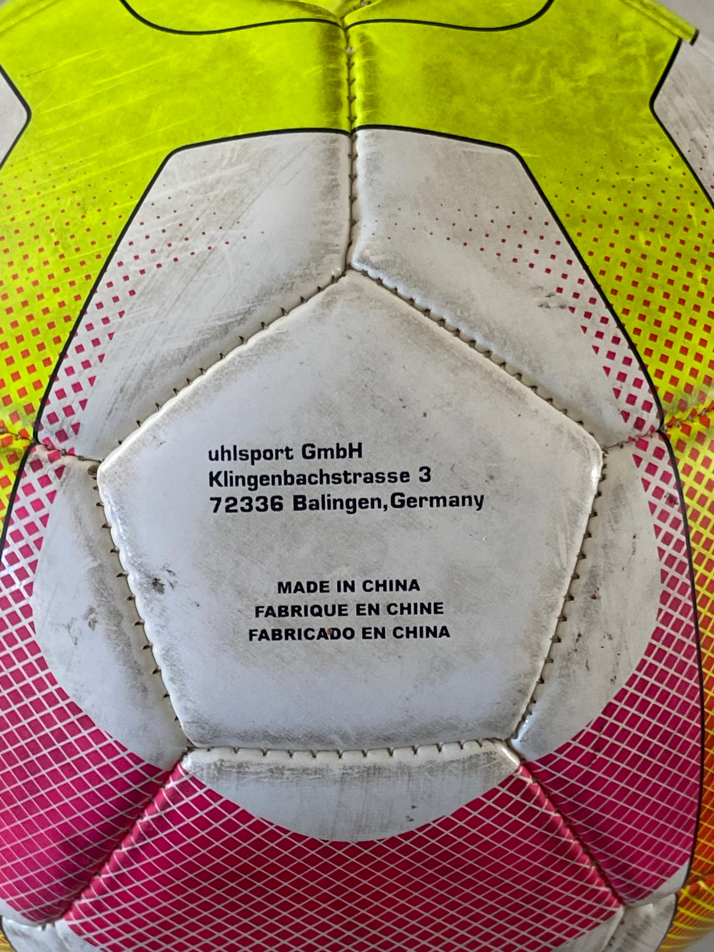 Ballon de foot UHLSPORT officiel de match MONTPELLIER Ligue 1 saison 2017-18