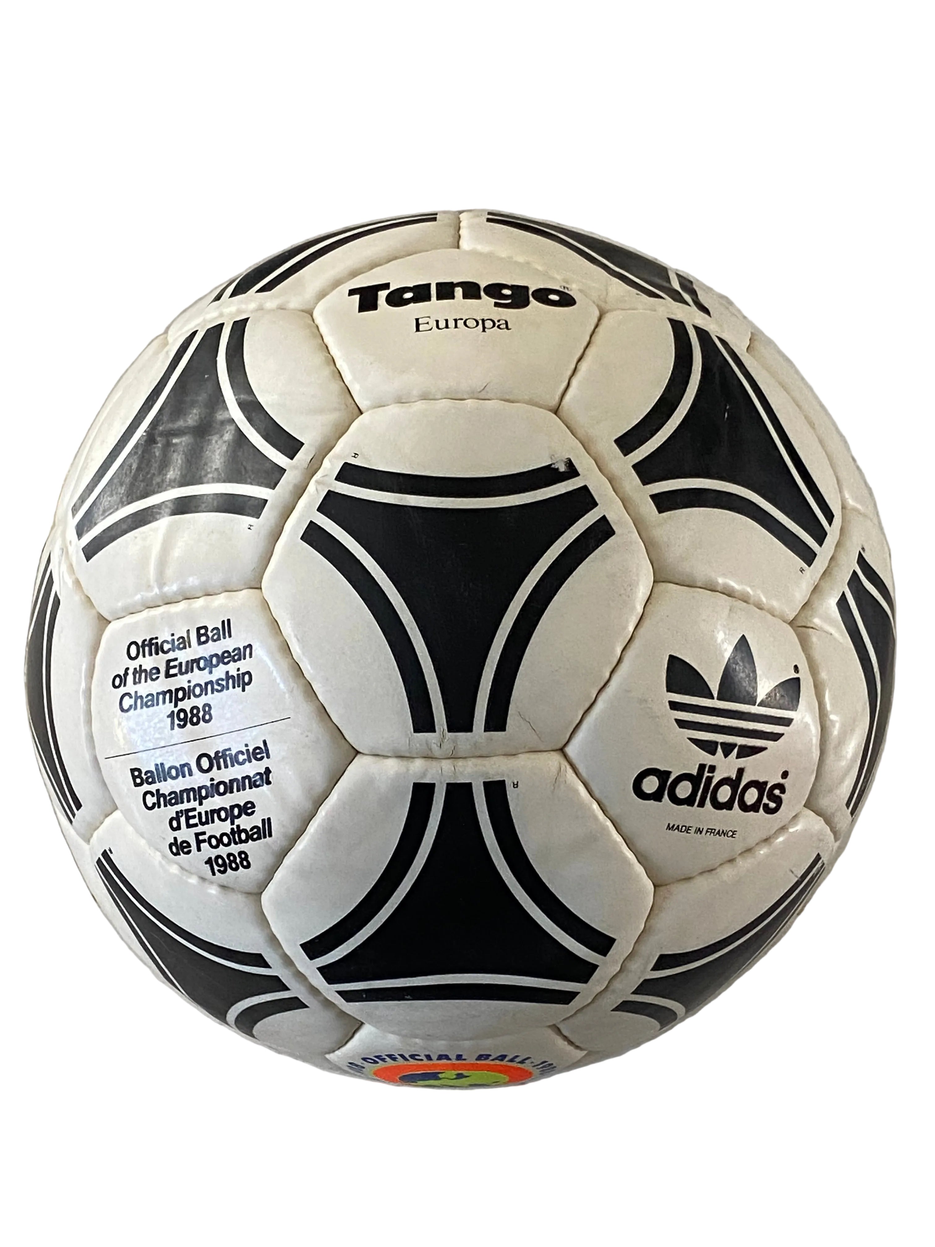 Ballon de foot ADIDAS TANGO EUROPA 1988 officiel d’époque COLLECTOR