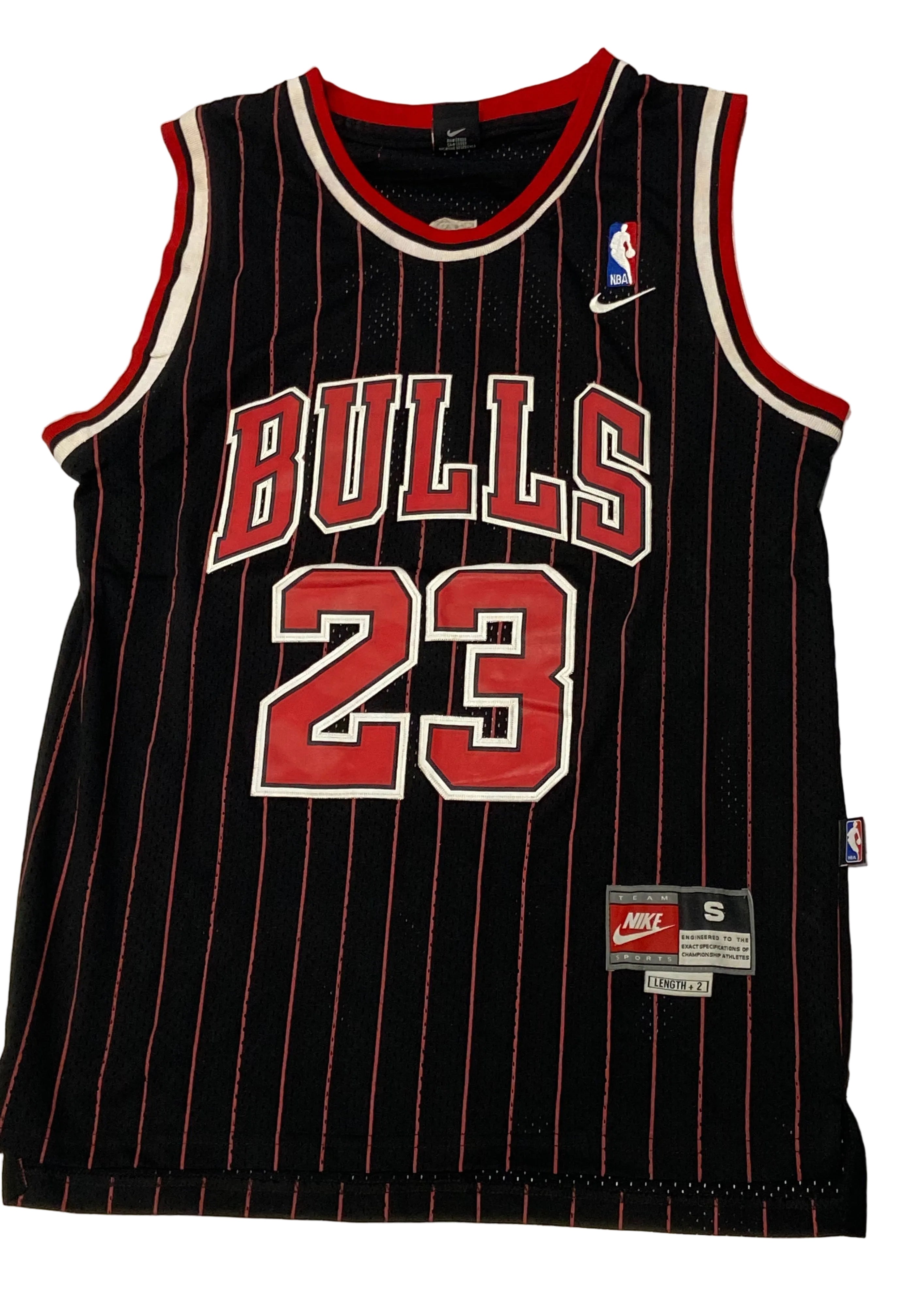 Maillot NIKE de BASKET-BALL de L’équipe des CHICAGO BULLS (N.23 JORDAN) année 1996-97