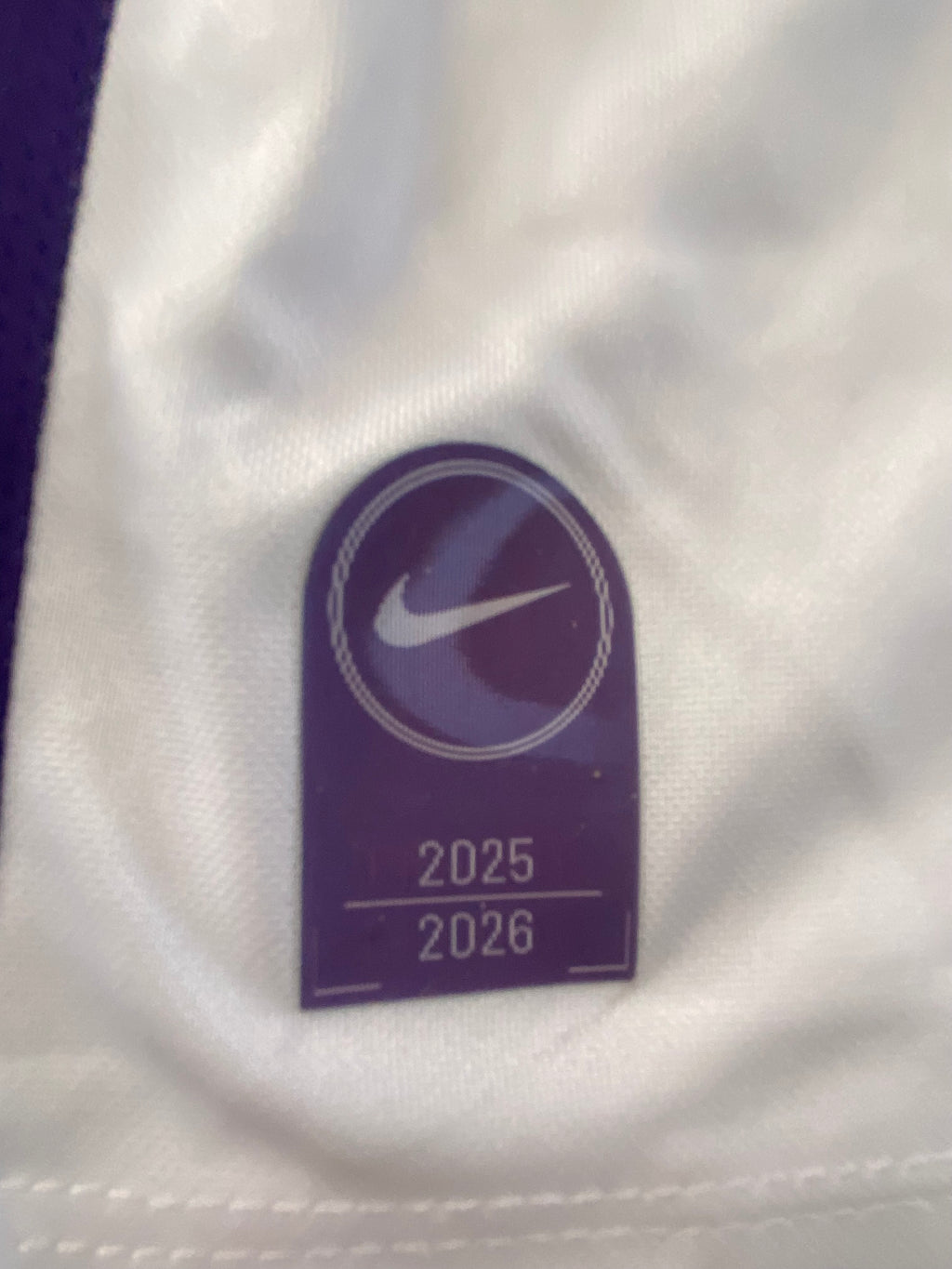 Maillot de foot NIKE du TOULOUSE FC (porté N.21 FATY) saison 2025-26