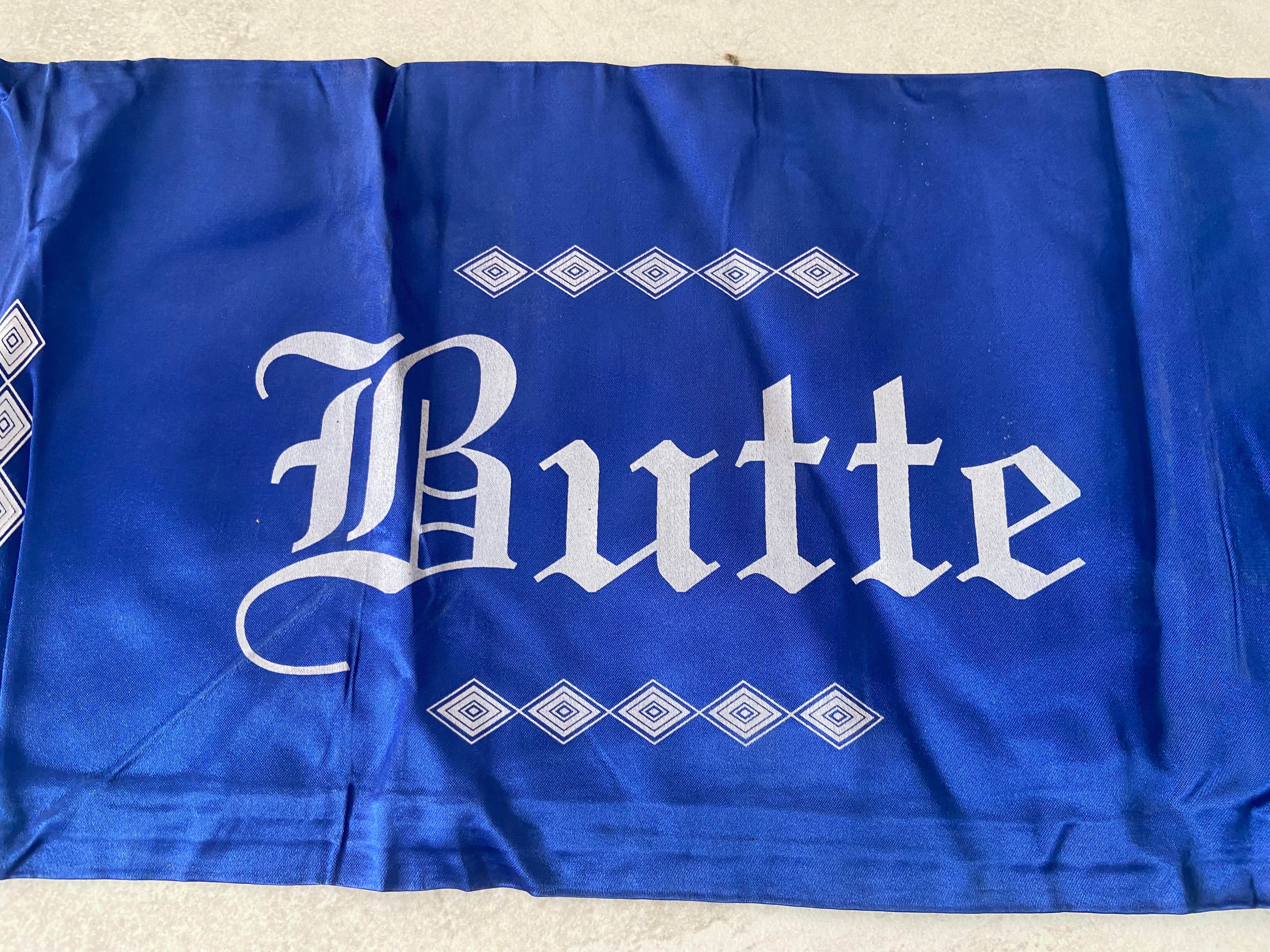 Echarpe de foot de MONTPELLIER MHSC 20ans du Groupe BUTTE PAILLADE Scarf Supporter