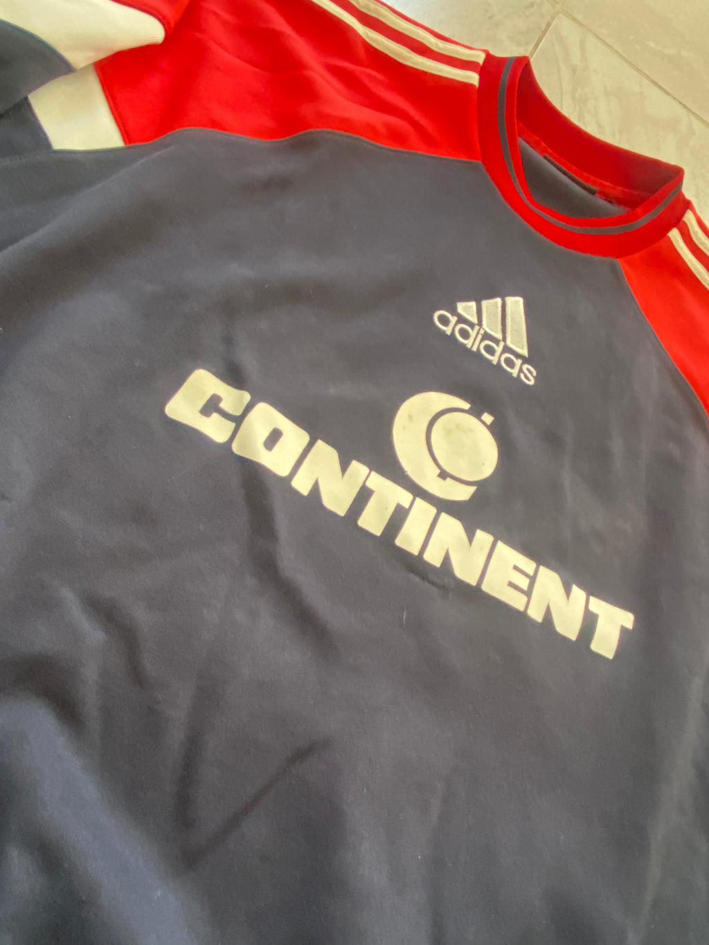 Sweat échauffement ADIDAS de l’équipe de FRANCE saison 1999-2000