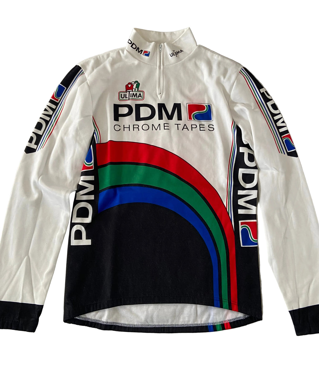 Maillot de cyclisme ULTIMA de l’équipe PDM-Chrome Tapes (LEMOND-KELLY-BREUKINK) année 1990-91