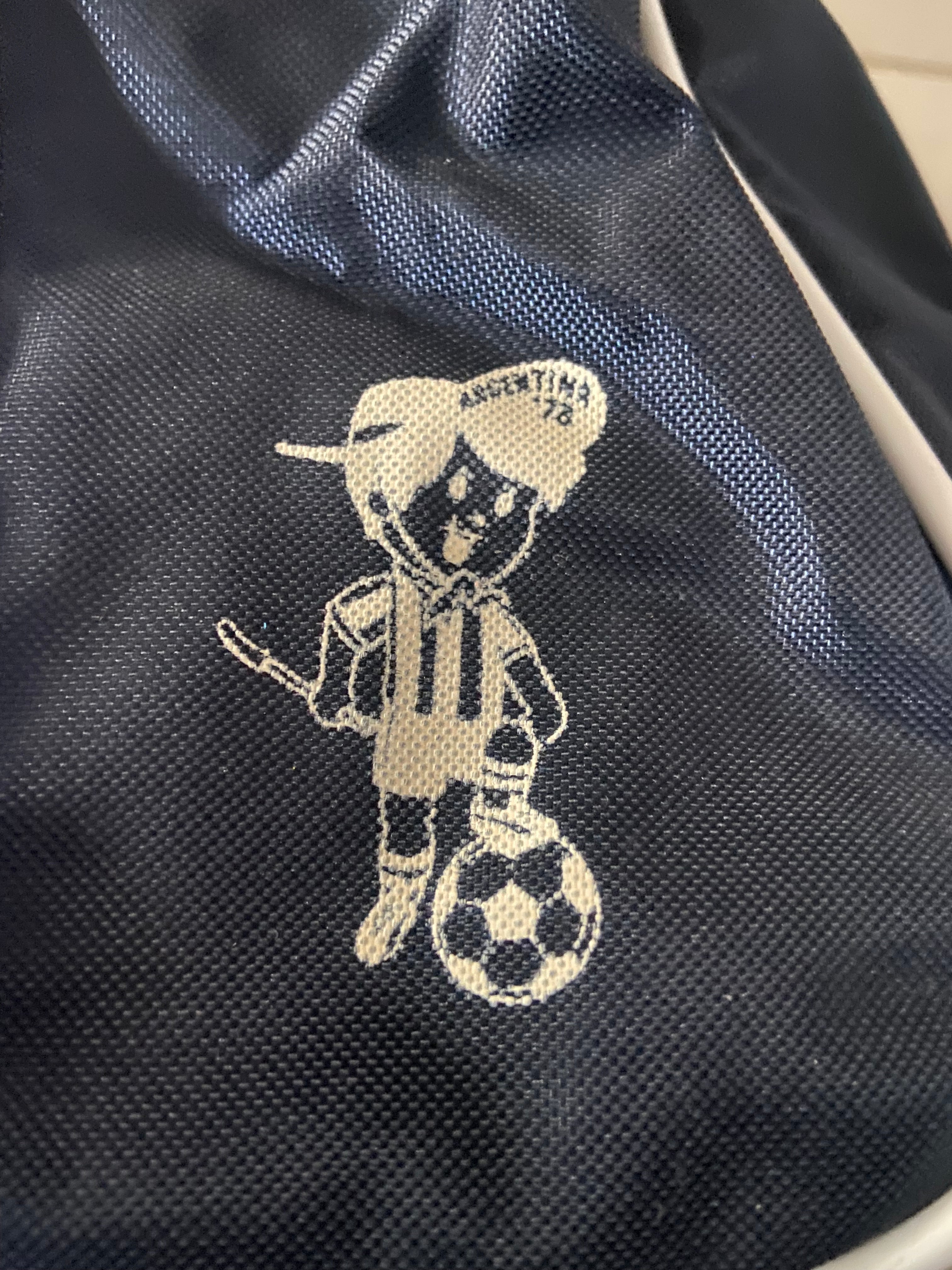 Sac de Sport DUARIG - Vintage - COUPE du MONDE ARGENTINE 78 - COLLECTOR