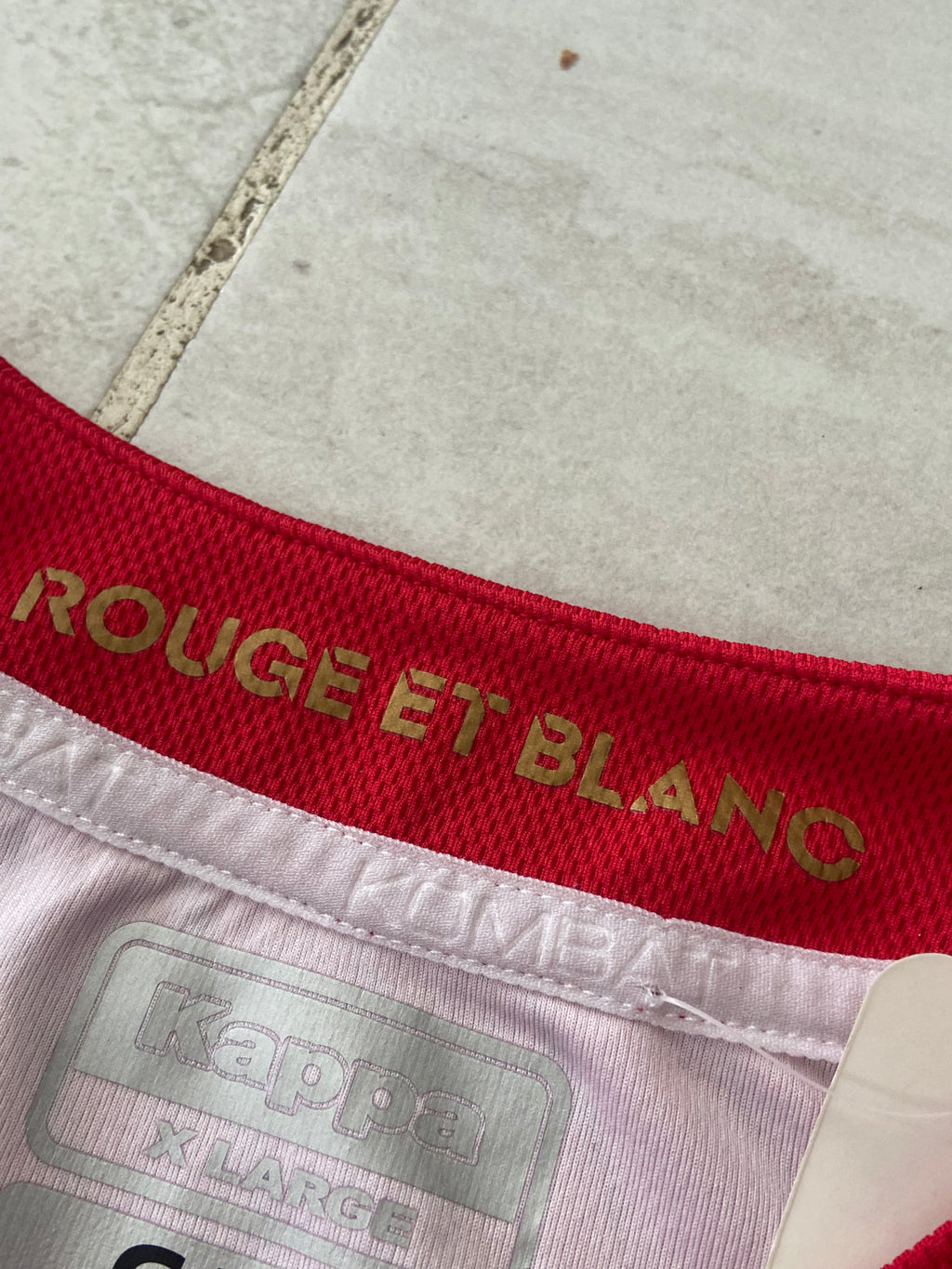 Maillot de foot KAPPA de l’AS MONACO (porté par le N.34 MATSIMA) saison 2023-24
