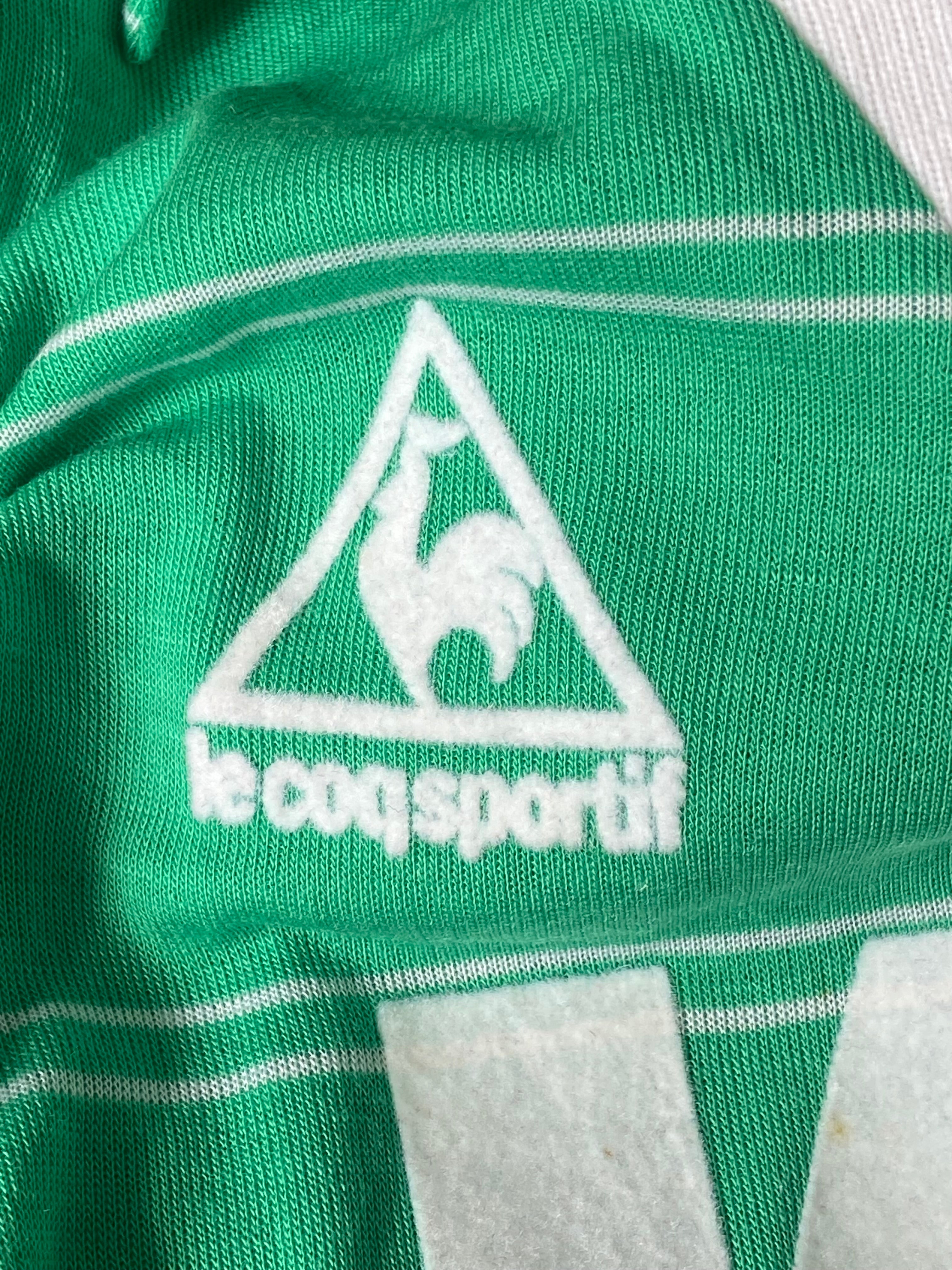 maillot de foot de l'AS Saint-Etienne ASSE saison 1982-83