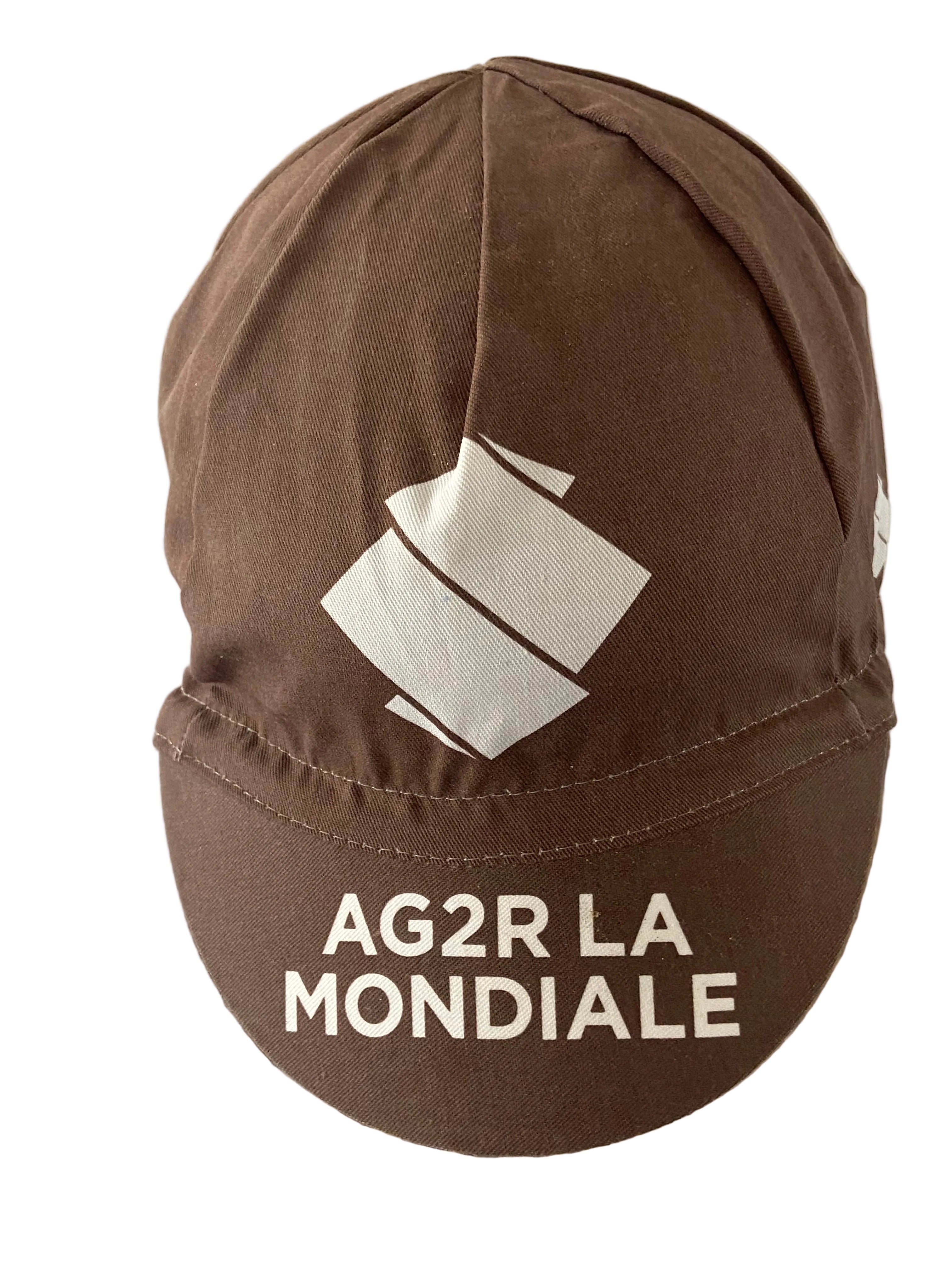 Casquette officielle de vélo cyclisme - coureur pro équipe AG2R LA MONDIALE - marque BIEMME - années 2010-20