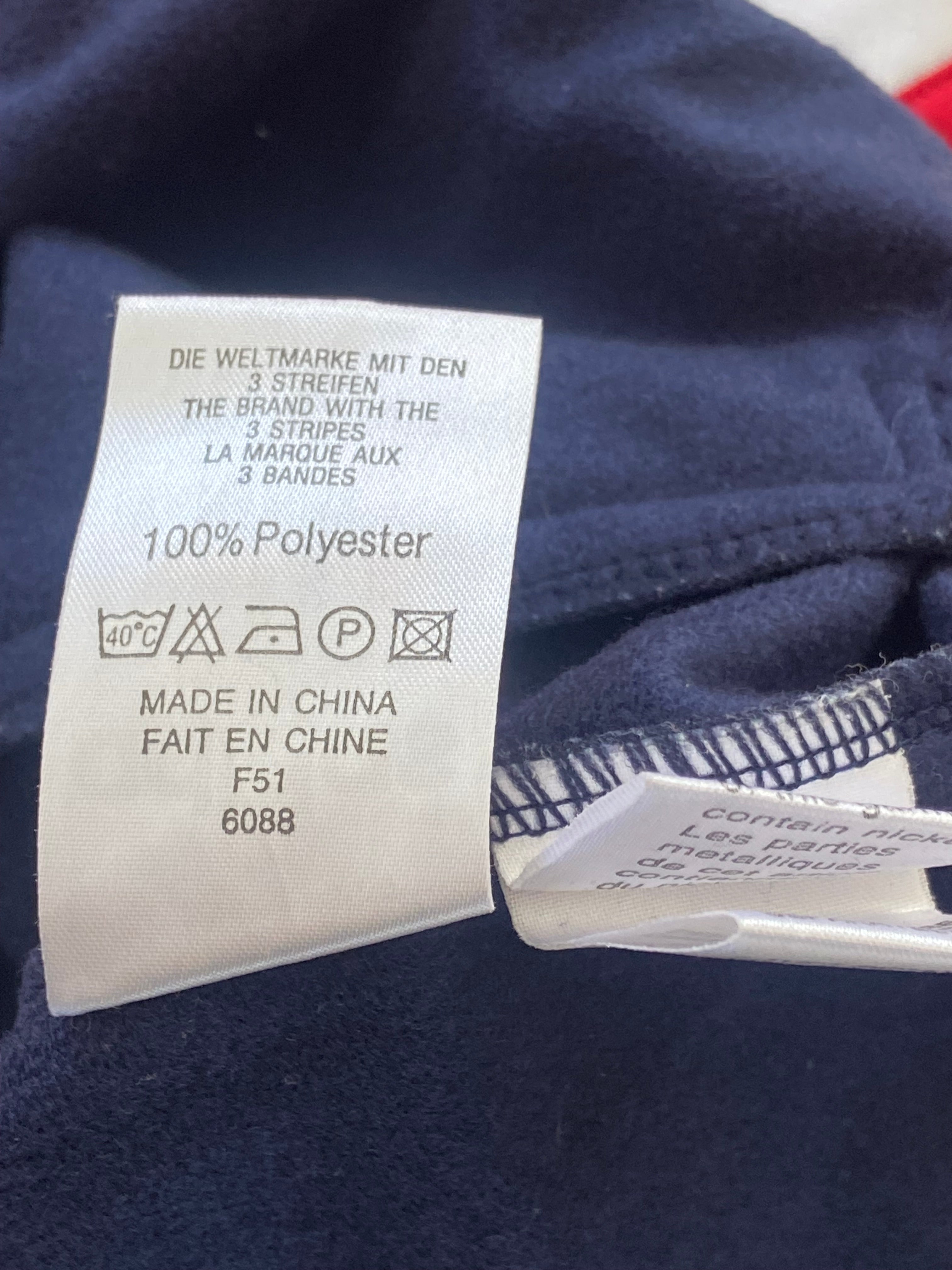 Veste de survêtement ADIDAS de l’équipe de FRANCE année 1998-99