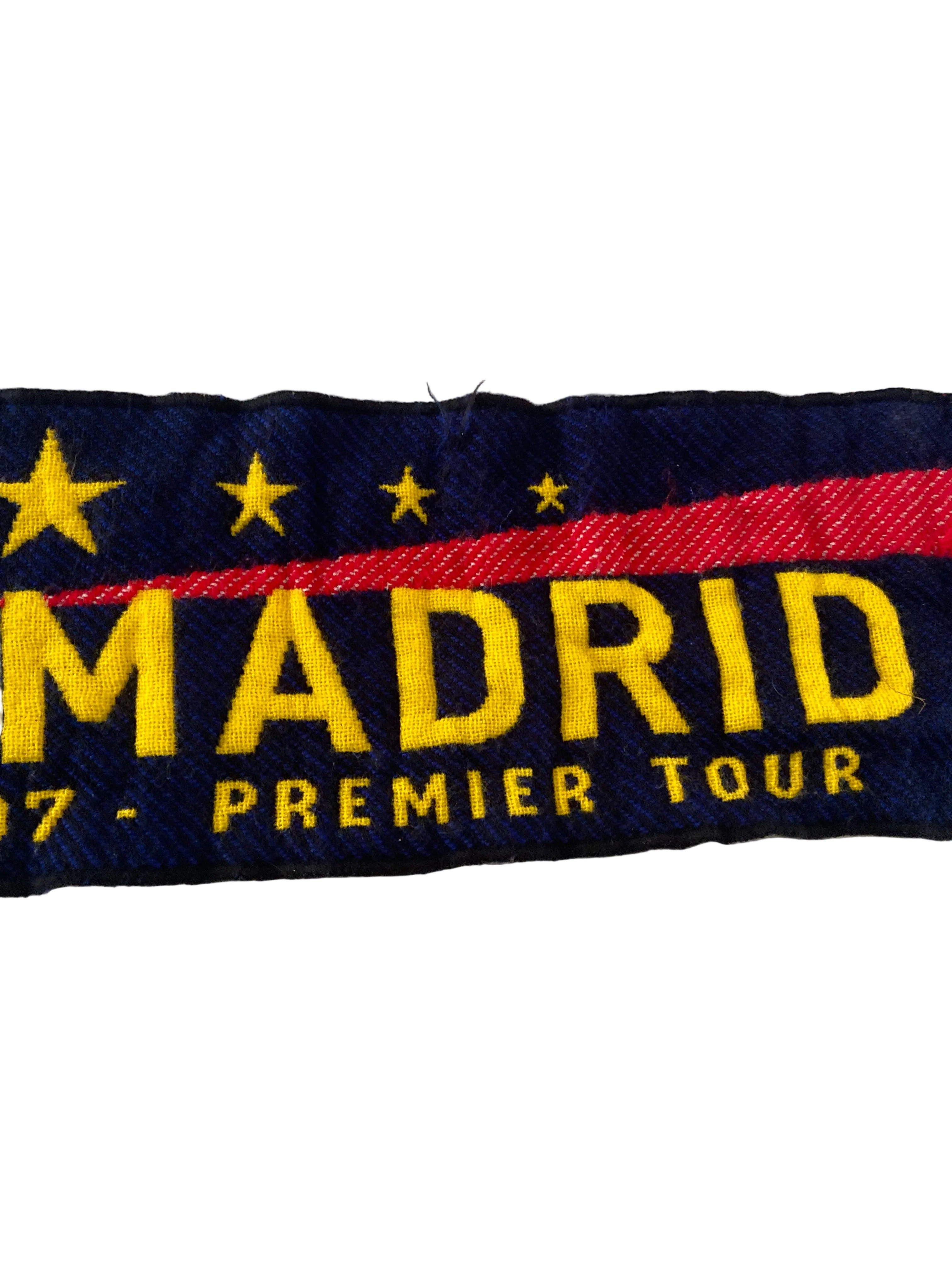 Echarpe de foot de LYON Ligue des Champions contre le RÉAL de MADRID 2006-07 Scarf Supporter