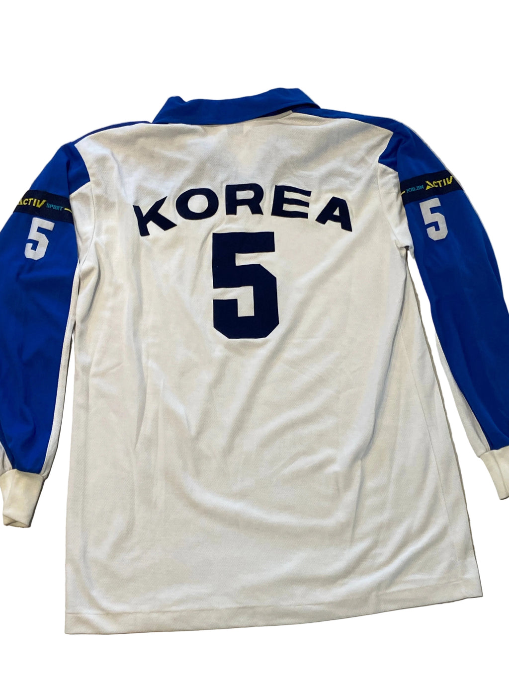 Maillot de Volley-Ball de l’équipe de Corée du Sud (porté N.5 LEE) Jeux Olympiques Séoul 1988
