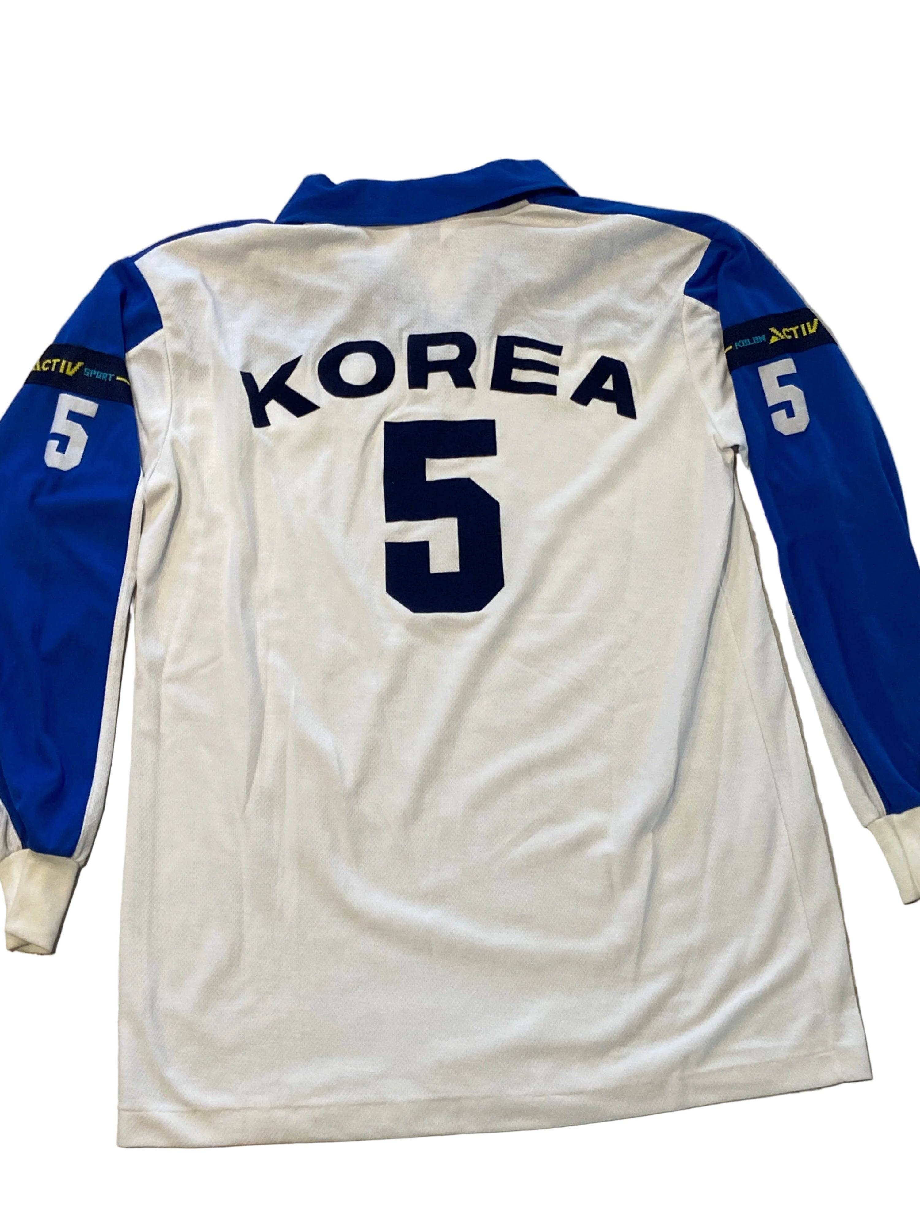 Maillot de Volley-Ball de l’équipe de Corée du Sud (porté N.5 LEE) Jeux Olympiques Séoul 1988