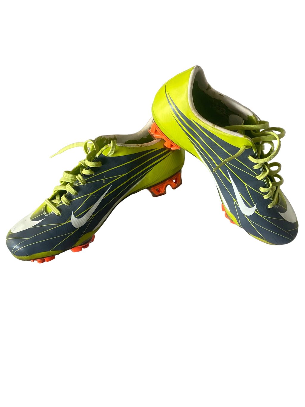 Paire de chaussures à crampons NIKE MERCURIAL VAPOR VIII (portées Mathieu VALBUENA) OM MARSEILLE FRANCE