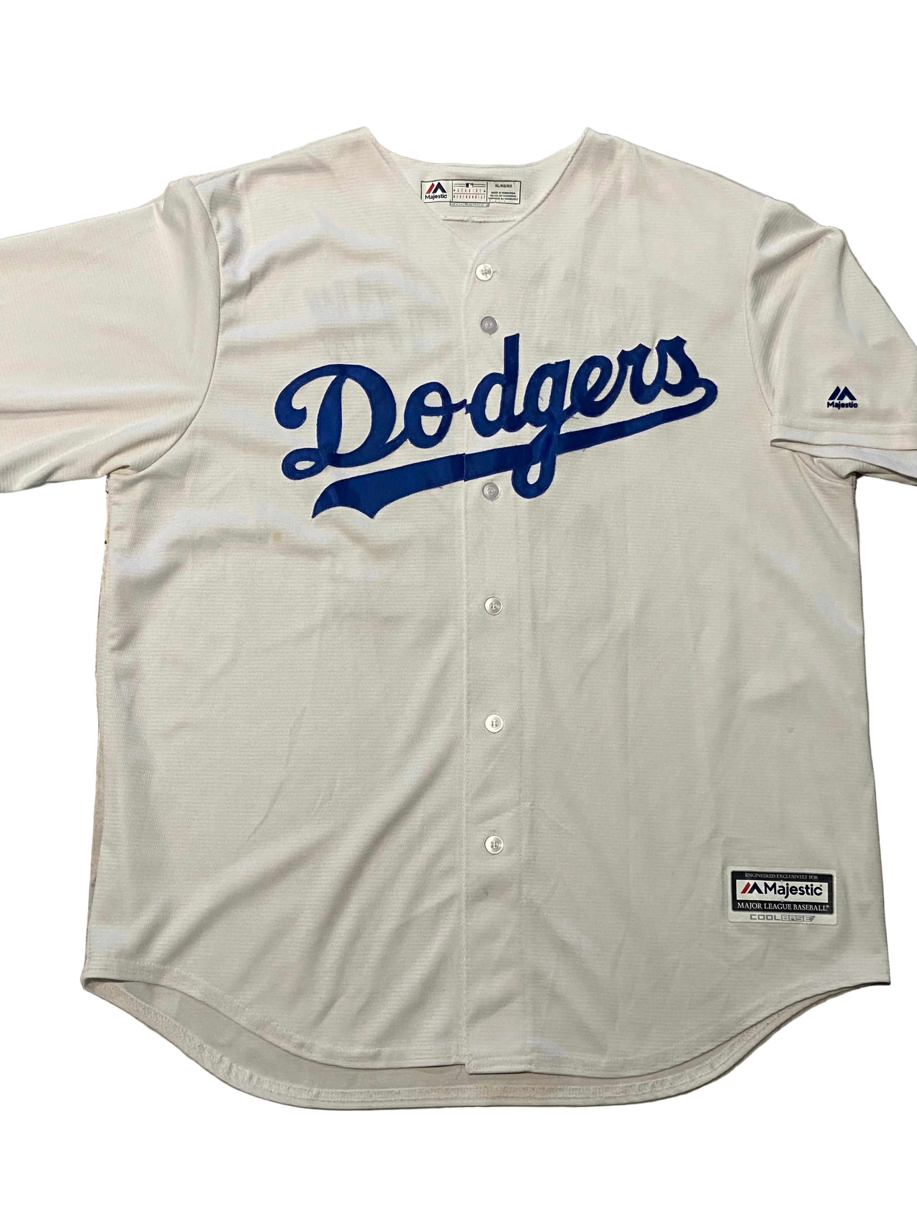 Maillot de BASEBALL Majestic des LOS ANGELES DODGERS (N.22 KERSHAN) année 2014