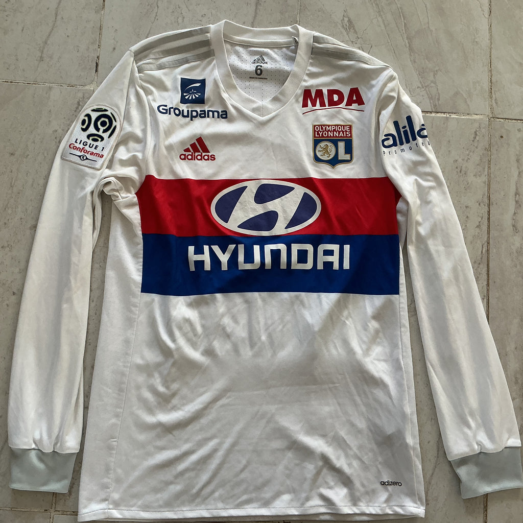Maillot de foot ADIDAS de LYON OL (porté N.28 NDOMBELE) saison 2017-18