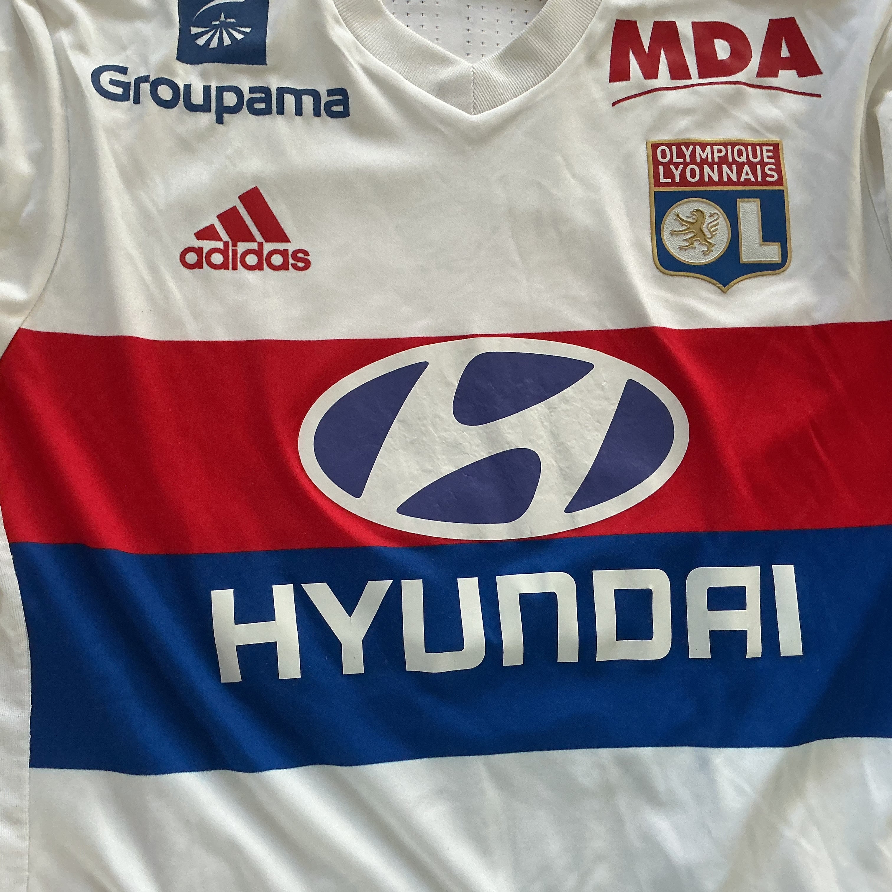 Maillot de foot ADIDAS de LYON OL (porté N.28 NDOMBELE) saison 2017-18
