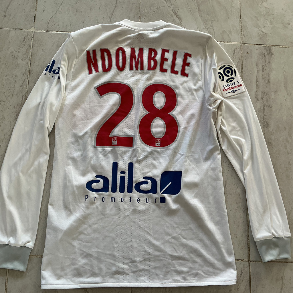 Maillot de foot ADIDAS de LYON OL (porté N.28 NDOMBELE) saison 2017-18