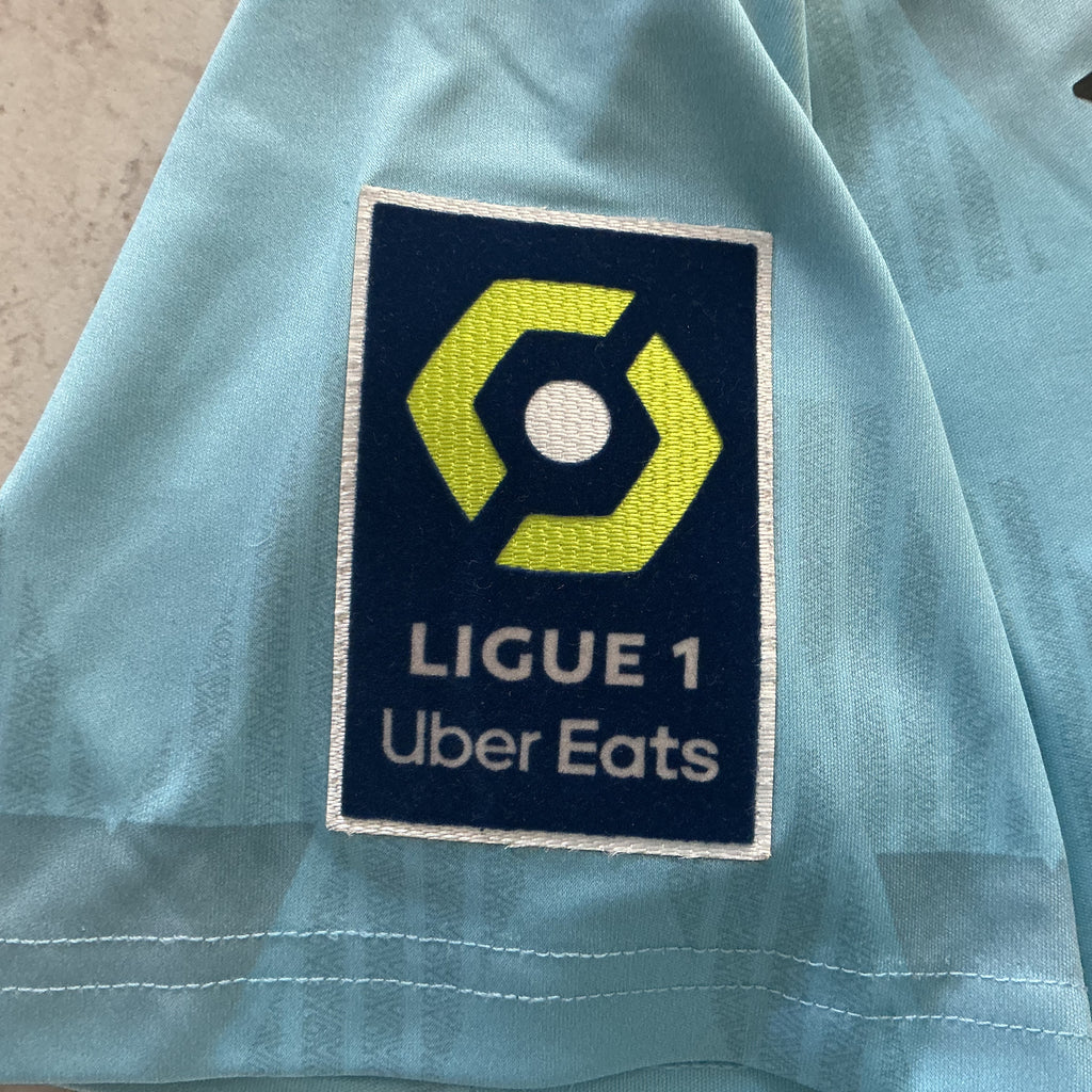 Maillot de foot UMBRO du STADE de REIMS (porté N.1 PENTZ) saison 2024-25 match armistice bleuet de france 11ème journée contre Le HAVRE