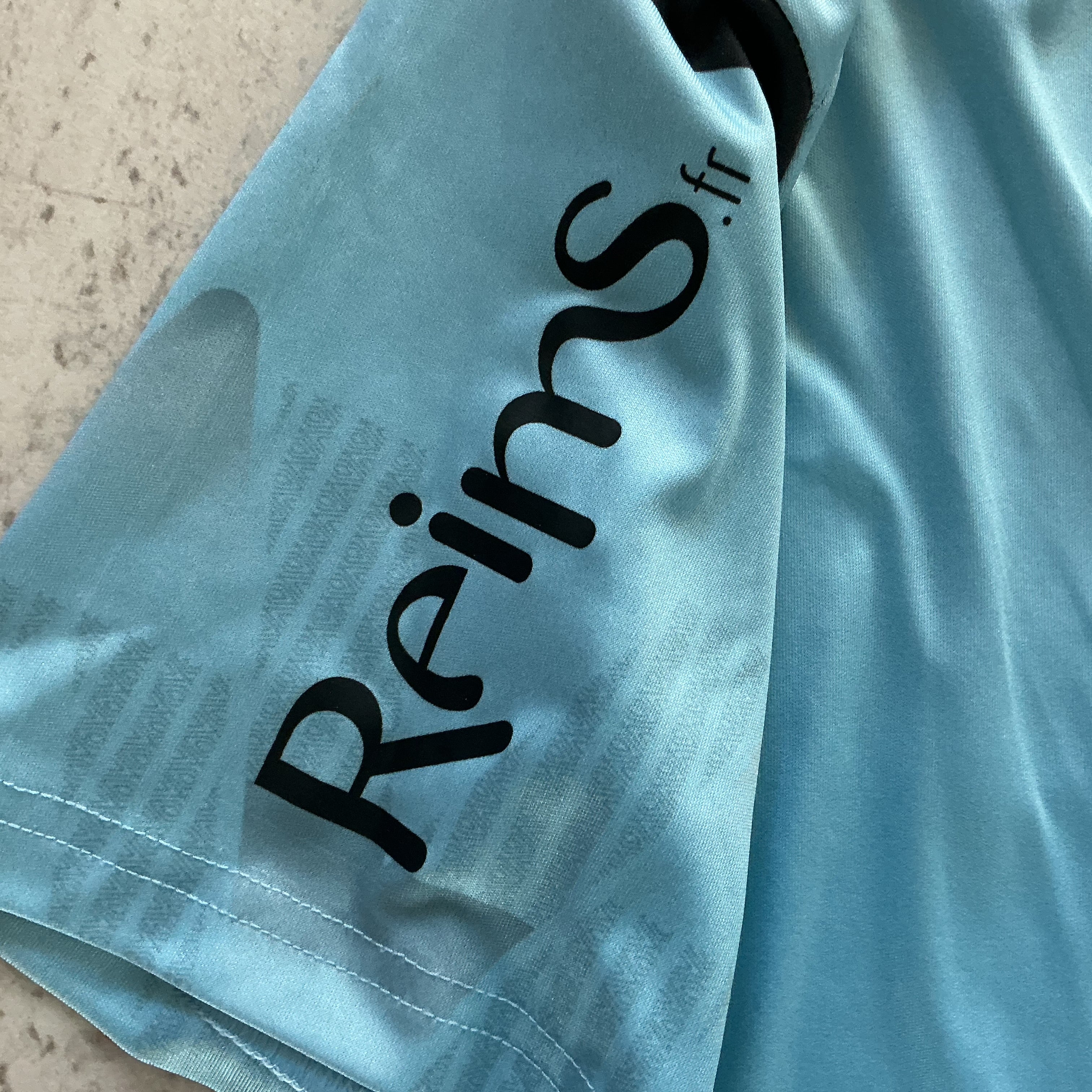 Maillot de foot UMBRO du STADE de REIMS (porté N.1 PENTZ) saison 2024-25 match armistice bleuet de france 11ème journée contre Le HAVRE