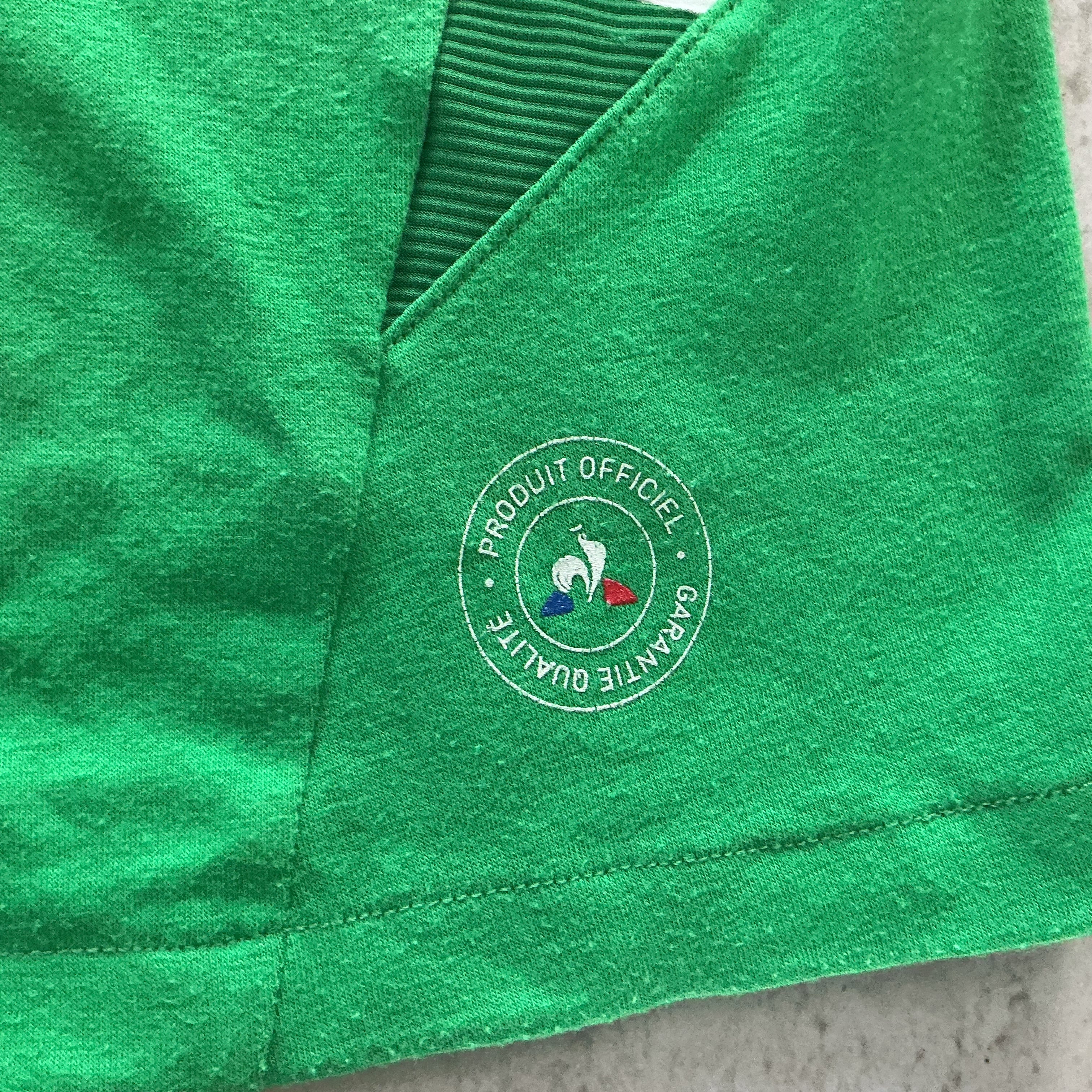 Maillot de foot LE COQ SPORTIF de l’AS SAINT-ÉTIENNE porté N.22 MANGALA (saison 2021-22)