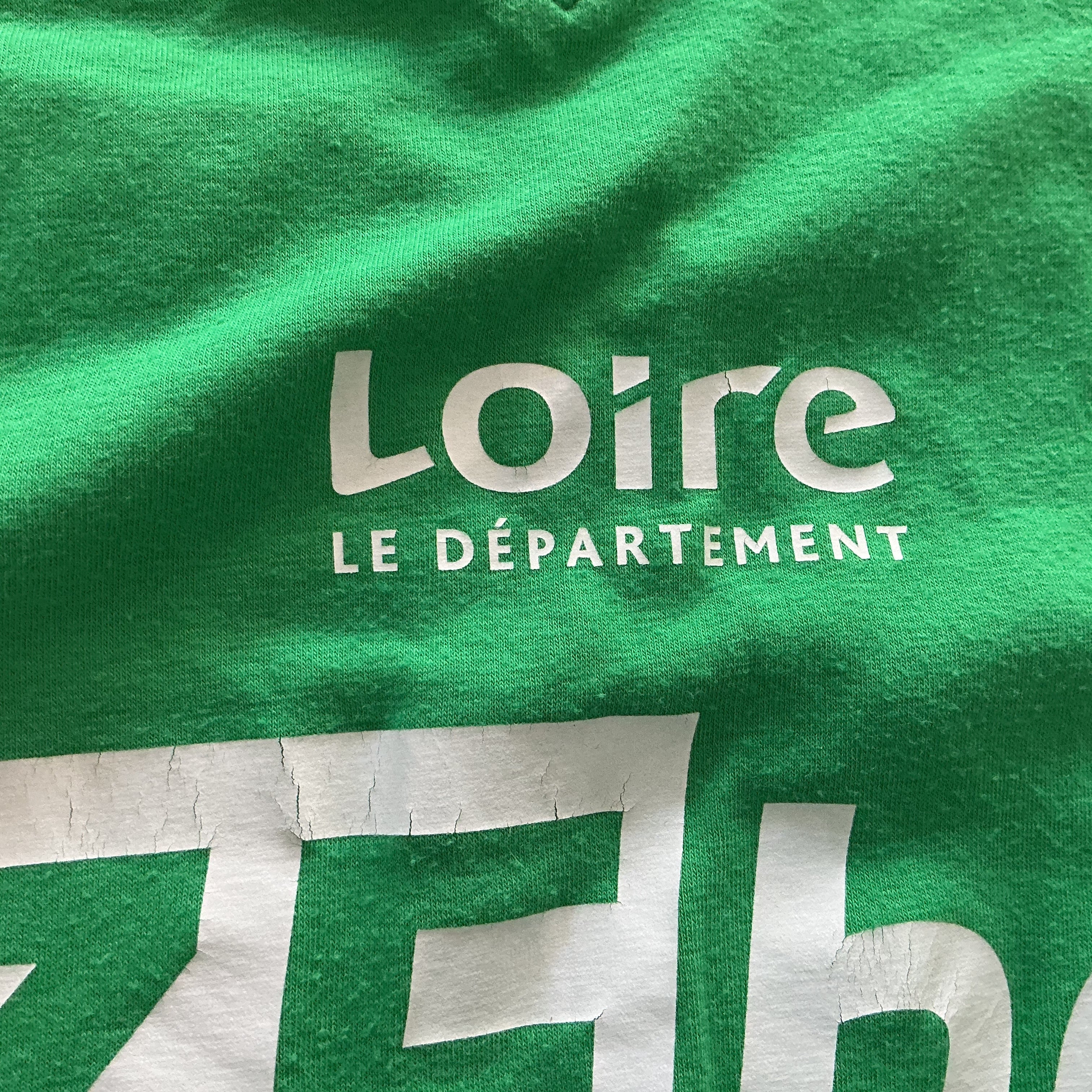 Maillot de foot LE COQ SPORTIF de l’AS SAINT-ÉTIENNE porté N.22 MANGALA (saison 2021-22)