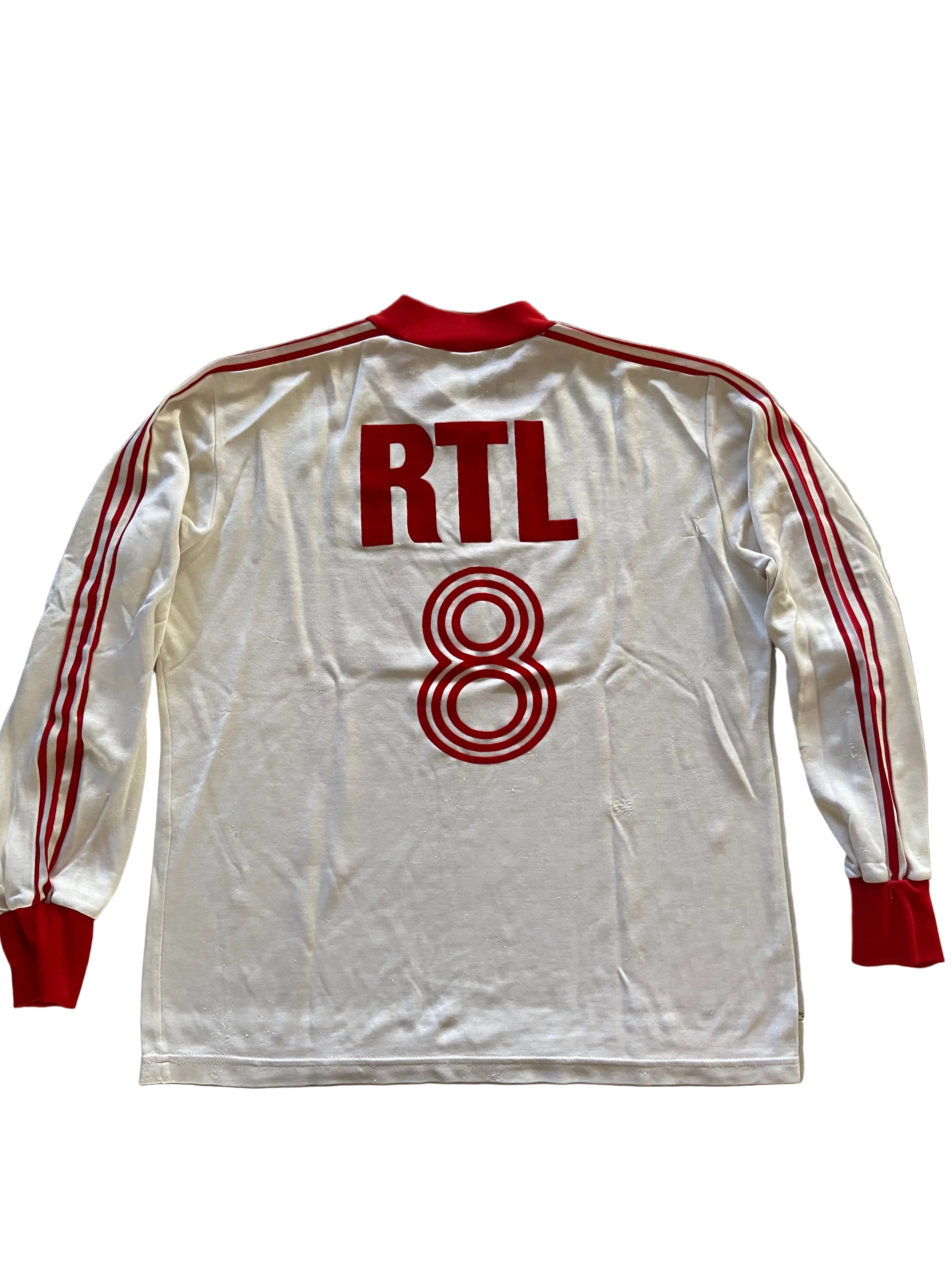 Maillot de foot Adidas de LILLE LOSC (porté N.8 GARCIA) COUPE de FRANCE saison 1984-85