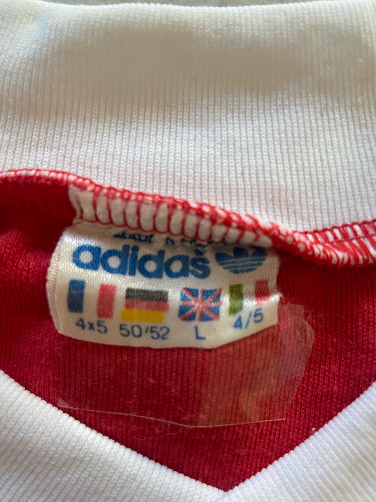 Maillot de foot Adidas COUPE de FRANCE du LOSC LILLE (porté N.8 GARCIA) saison 87-88