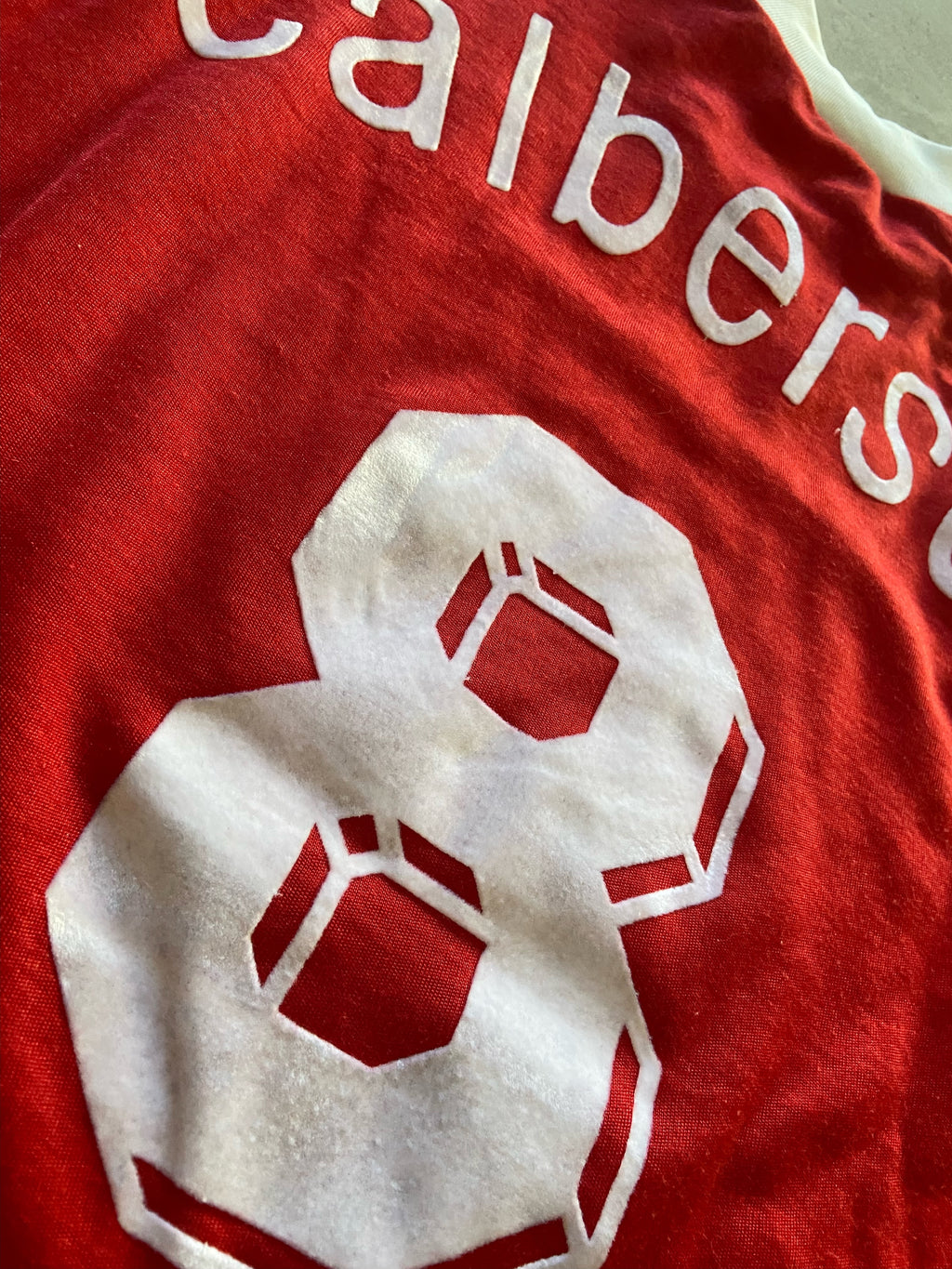 Maillot de foot Adidas COUPE de FRANCE du LOSC LILLE (porté N.8 GARCIA) saison 87-88