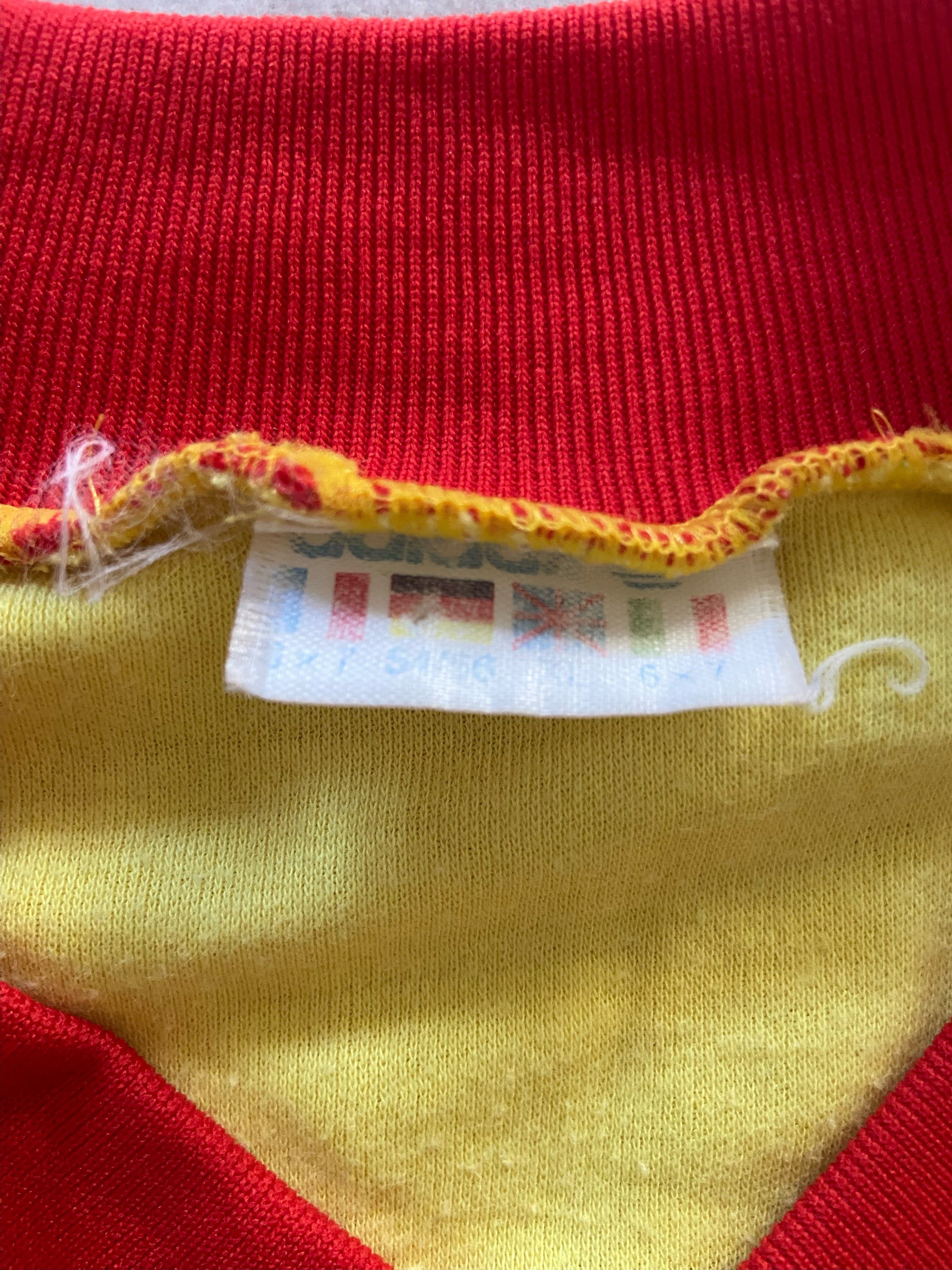 Maillot de foot Adidas COUPE de FRANCE du RC LENS (porté N.9 LAGRANGE) saison 1987-88
