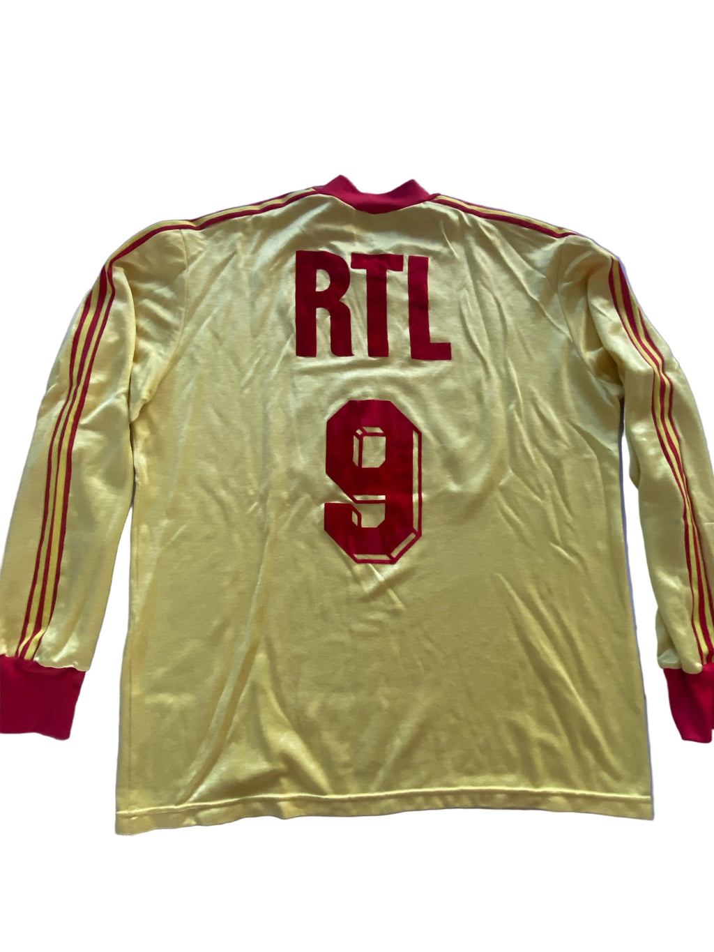 Maillot de foot Adidas COUPE de FRANCE du RC LENS (porté N.9 LAGRANGE) saison 1987-88