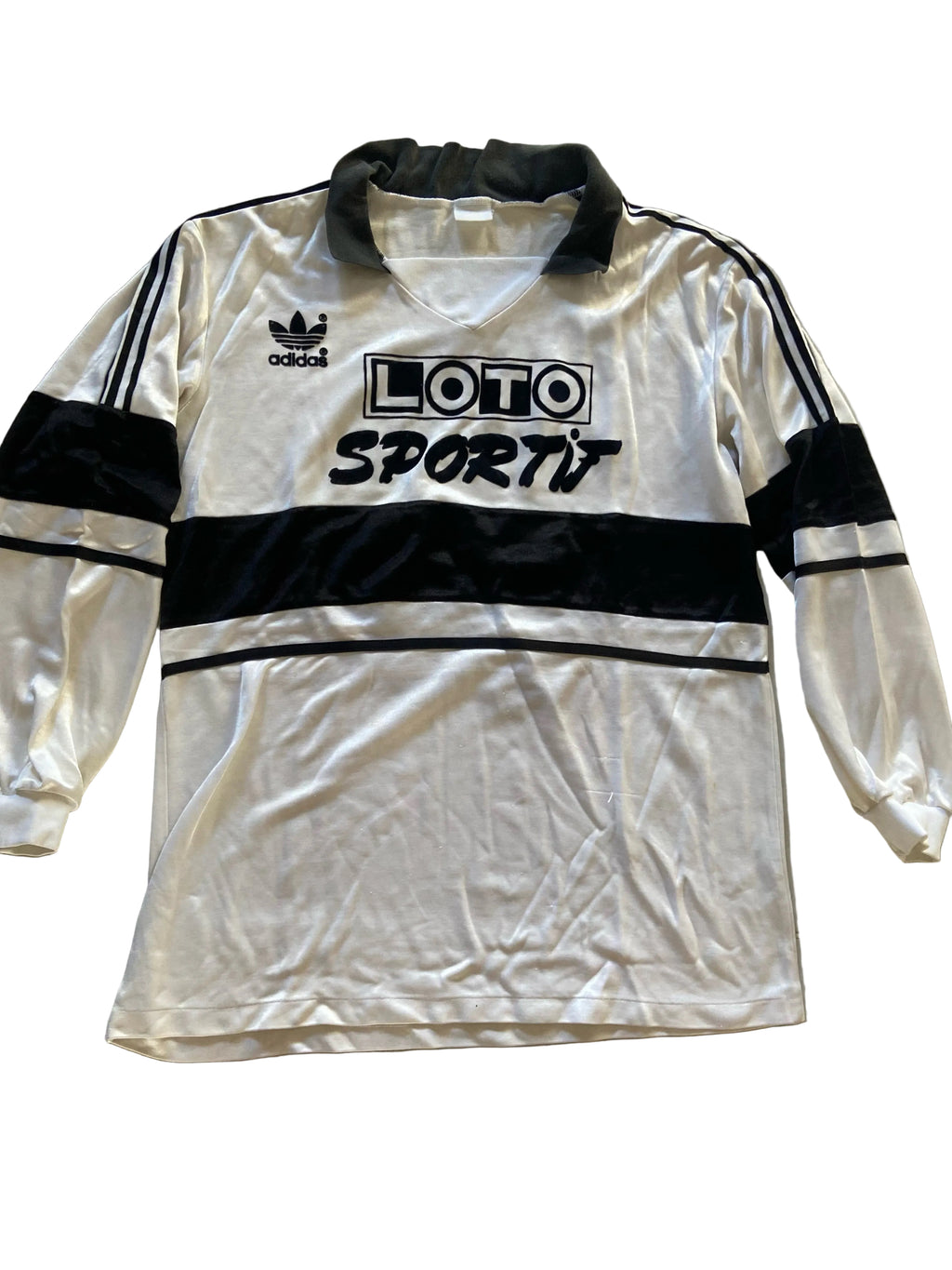 Maillot de foot Adidas de COUPE de FRANCE du SCO d’ANGERS (porté N.13 LAGRANGE) saison 1989-90