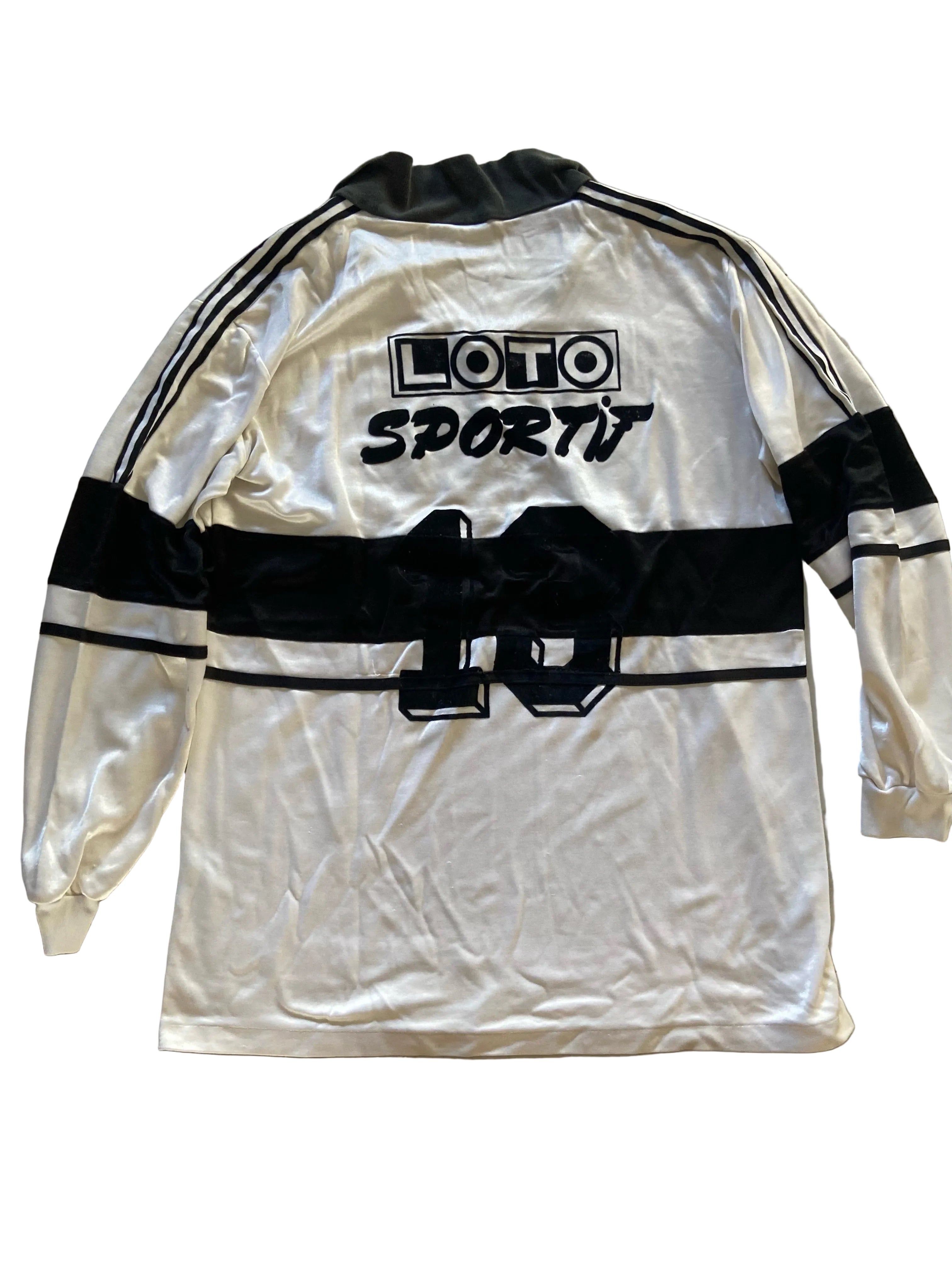 Maillot de foot Adidas de COUPE de FRANCE du SCO d’ANGERS (porté N.13 LAGRANGE) saison 1989-90