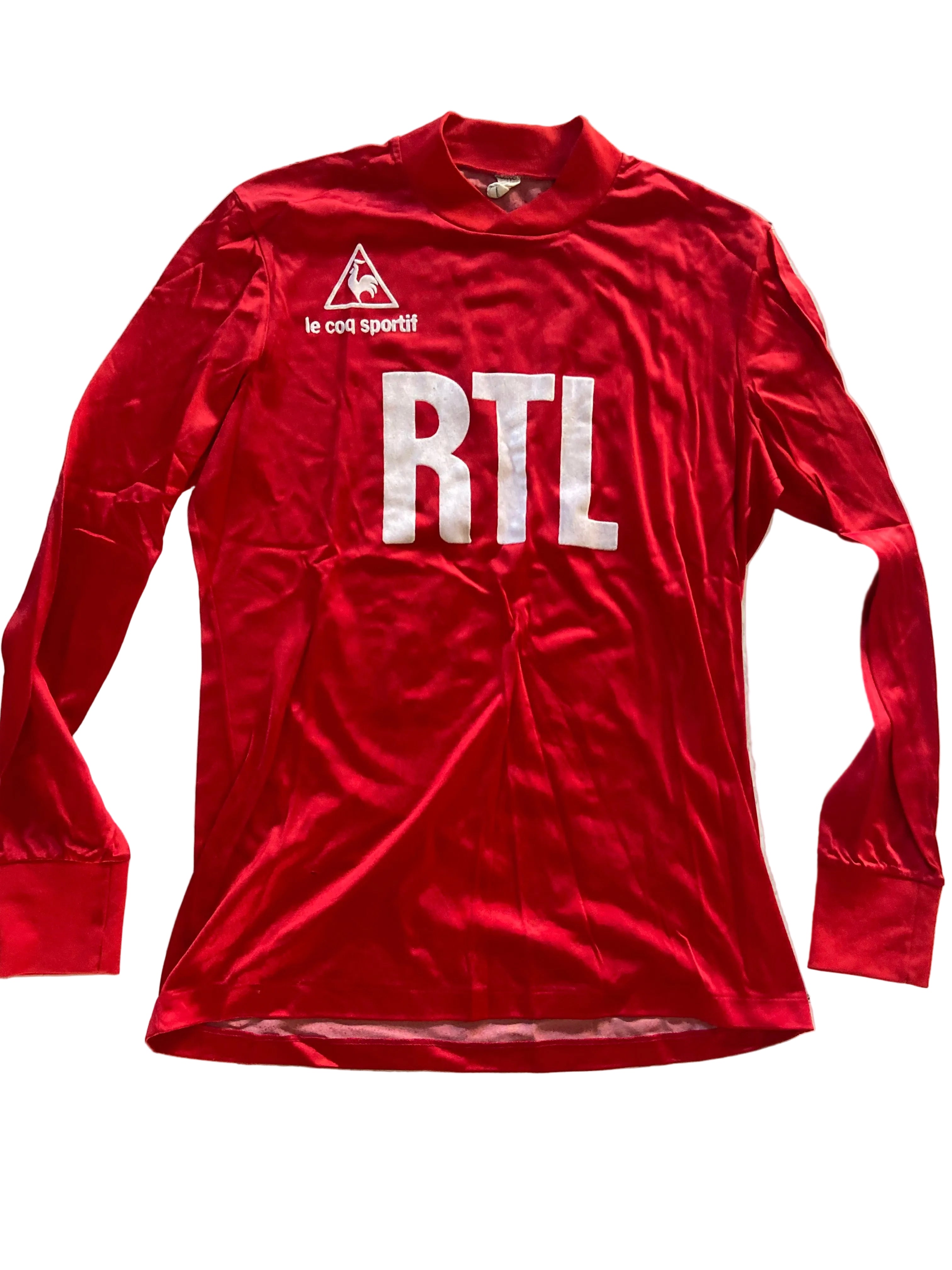 Mailot de foot LE COQ SPORTIF Coupe de France du LOSC LILLE (porté N.12 BUREAU) saison 1985-86