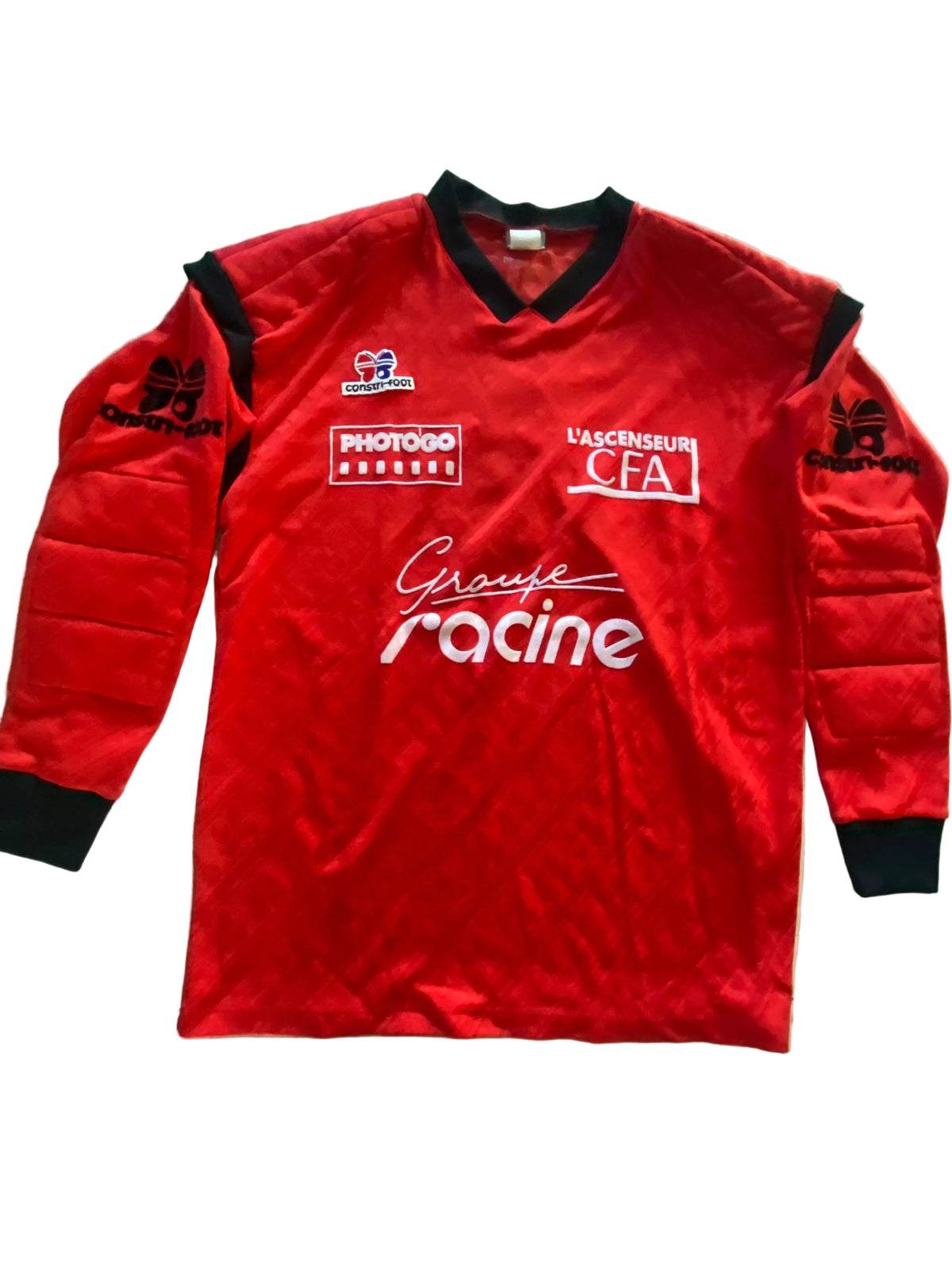 Maillot de foot Constri-foot gardien de but (porté N.1) vintage année 80 (club à déterminer ??)