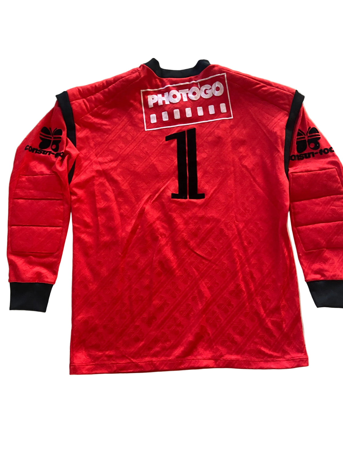 Maillot de foot Constri-foot gardien de but (porté N.1) vintage année 80 (club à déterminer ??)