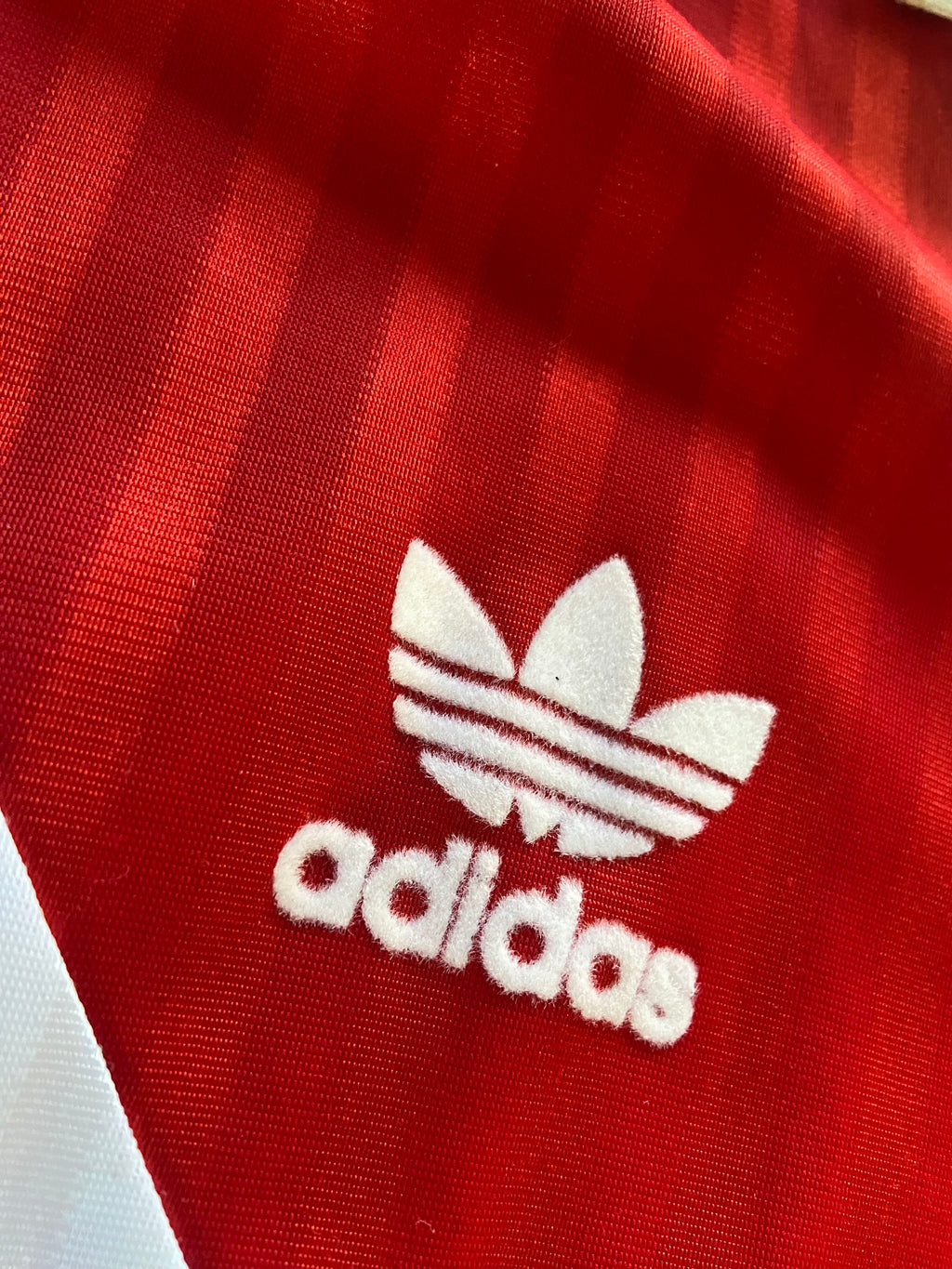 Maillot de foot ADIDAS de l’AS MONACO (porté N.7 BARROS) saison 1990-91