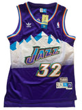 Maillot ADIDAS de BASKET-BÀLL de l’équipe des UTAH JAZZ (N.32 MALONE) année 1996-97