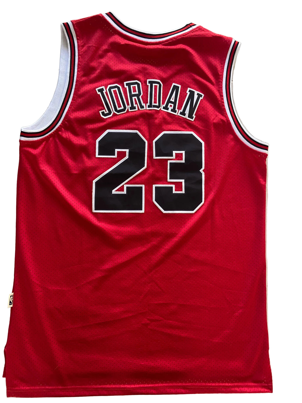 Maillot MITCHELL & NESS de BASKET-BALL de l’équipe des CHICAGO BULLS (N.23 JORDAN) année 1997-98
