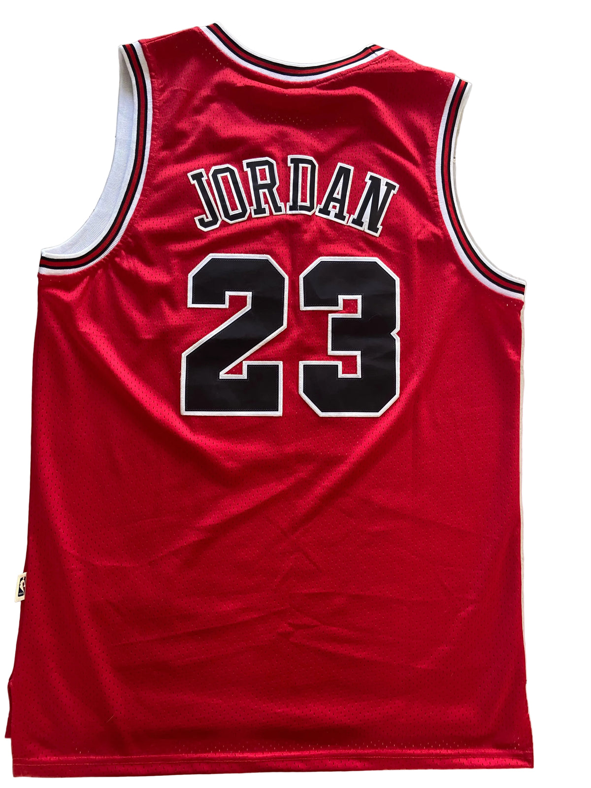 Maillot MITCHELL & NESS de BASKET-BALL de l’équipe des CHICAGO BULLS (N.23 JORDAN) année 1997-98